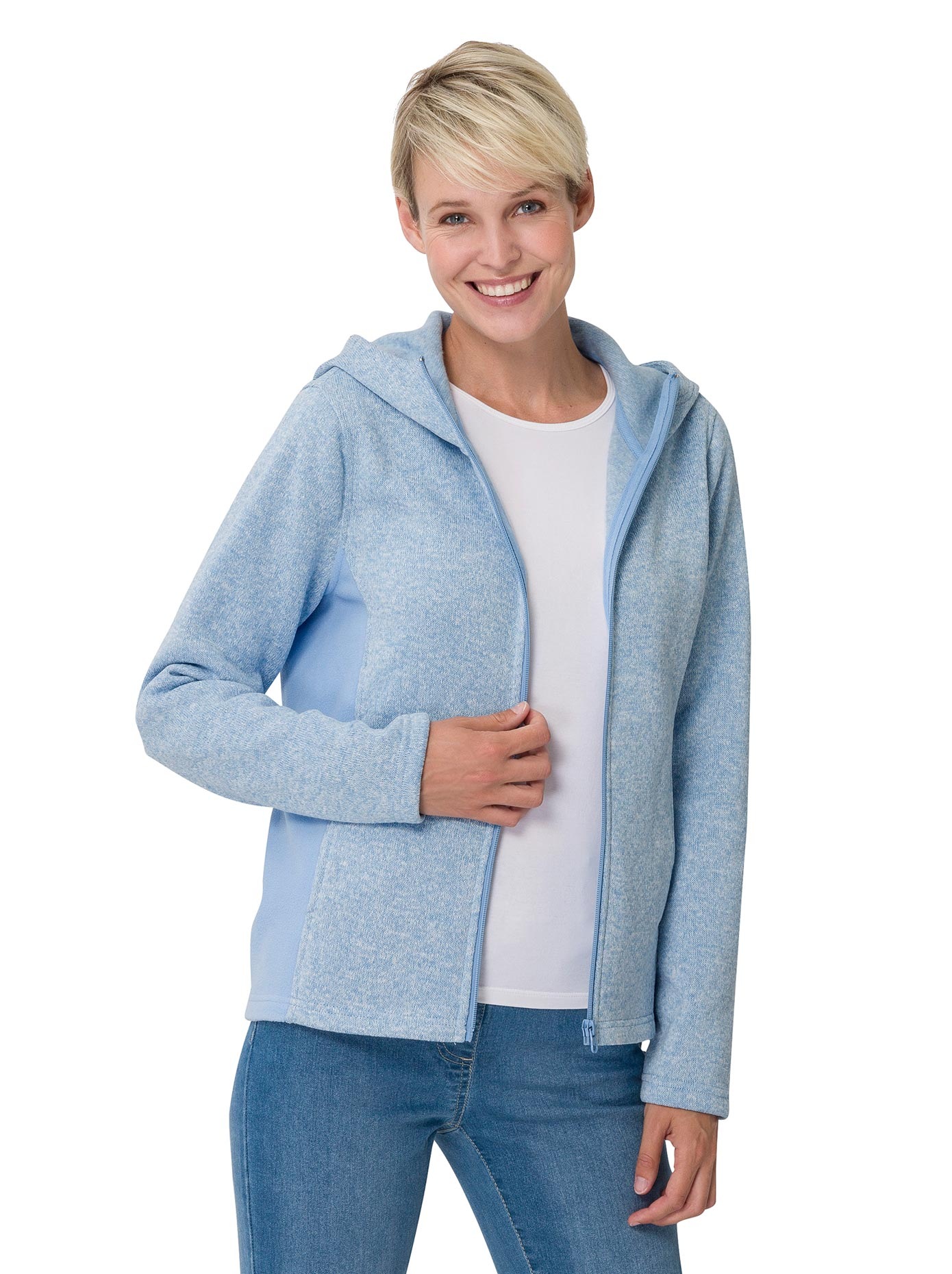 Classic Basics Strickfleecejacke