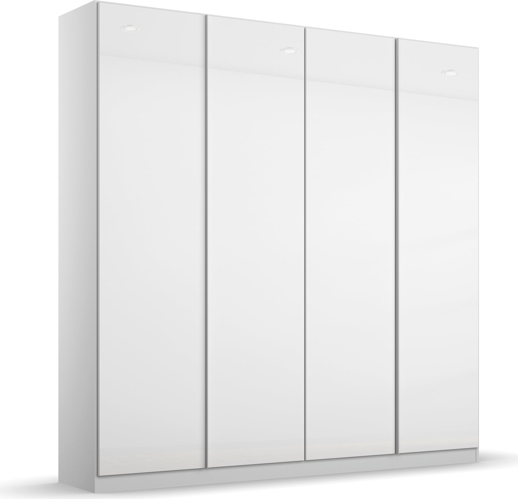 rauch Drehtürenschrank "Monostar" mit Glasfront sowie umfangreicher Innenausstattung