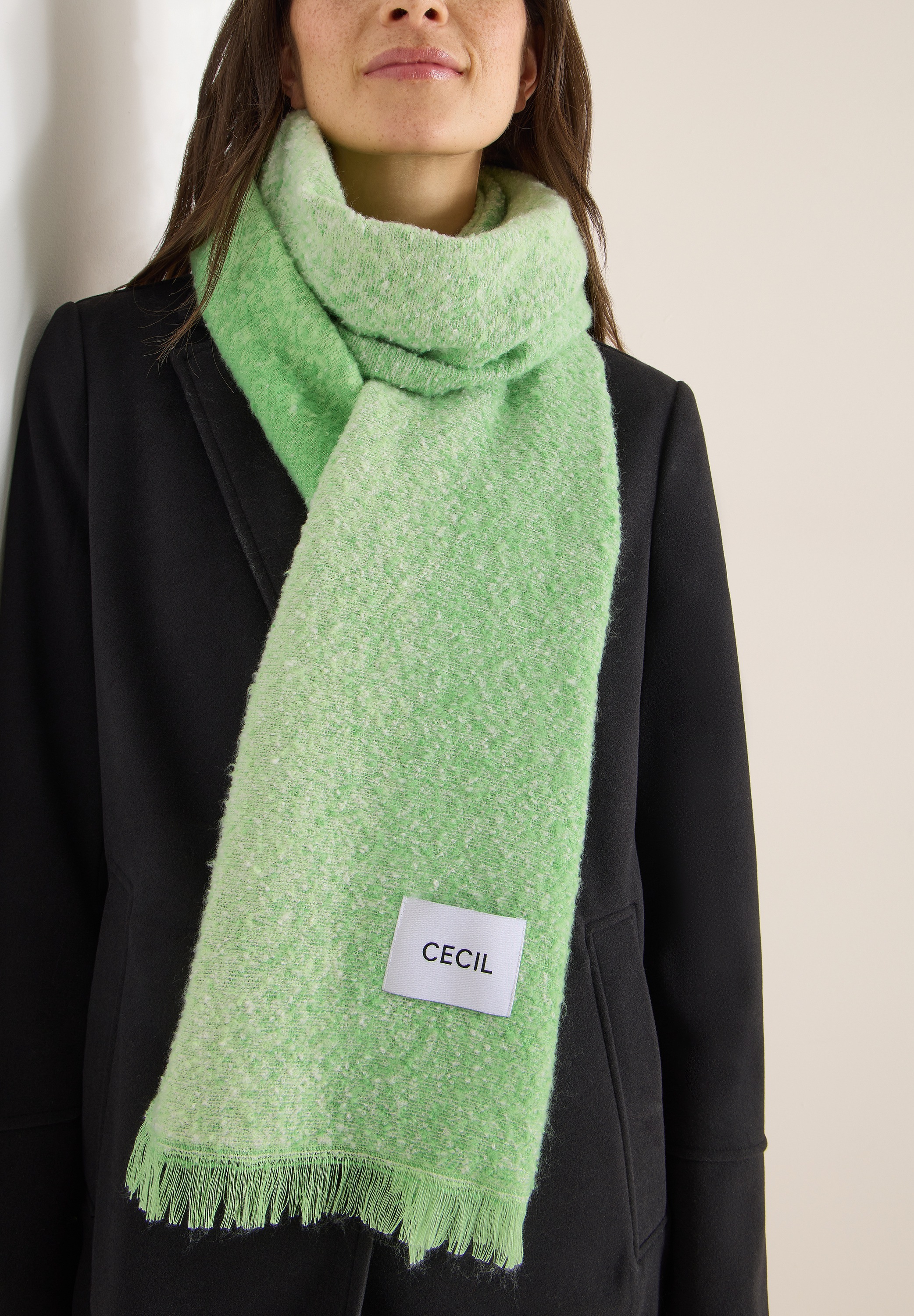 Cecil Schal mit Fransen am Saum