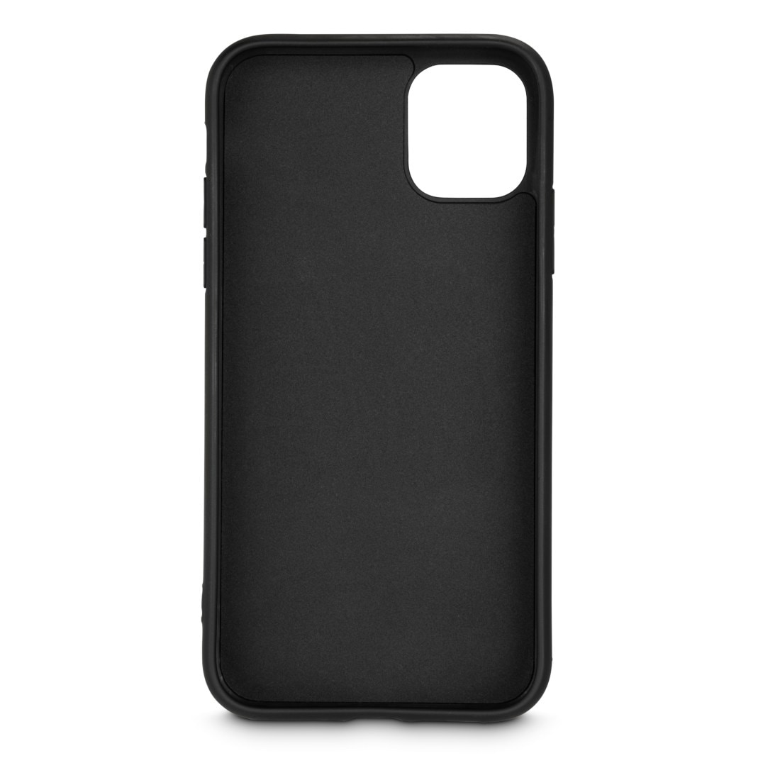 Hama Handyhülle »Handyhülle "Fantastic Feel" für Apple iPhone 11, Schwarz«, iPhone 11, Kratzschutz und bezogene Seitentasten