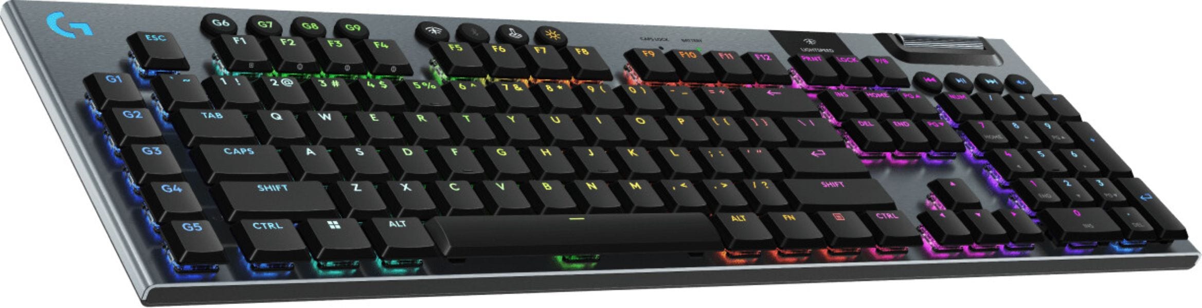 Logitech G Gaming-Tastatur »G915 X LIGHTSPEED Wireless Gaming Keyboard - BLACK - US INT'L«