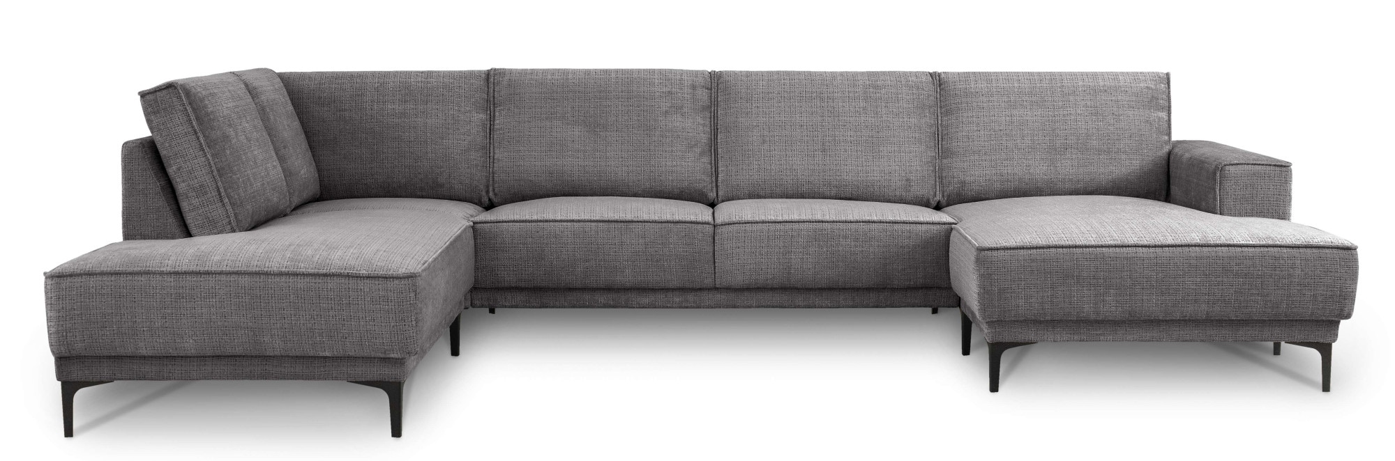 OTTO home Wohnlandschaft "XXL Sofa Oland, Struktur, Flachgewebe, Luxus-Micr günstig online kaufen