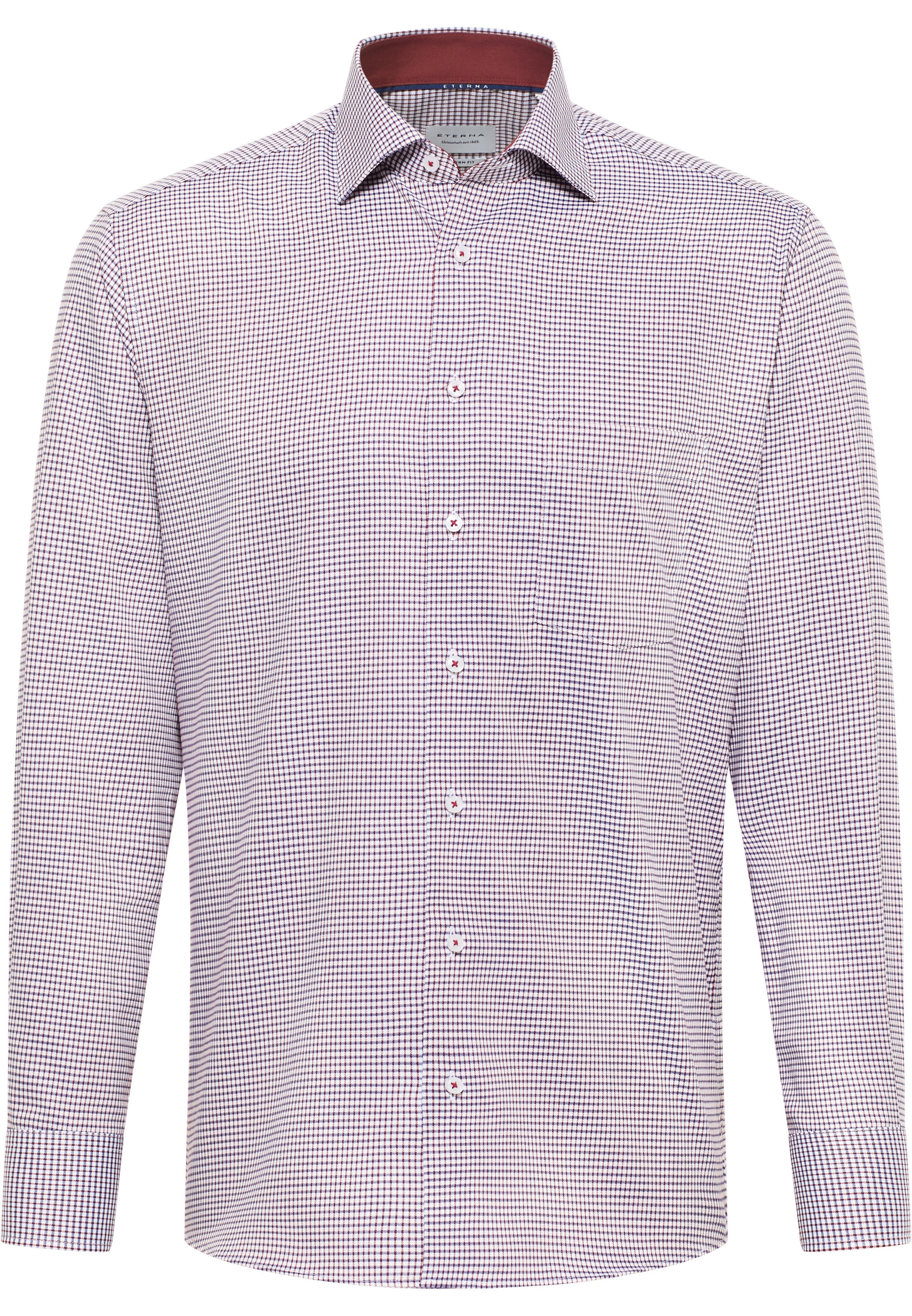 Eterna Langarmhemd »MODERN FIT« NON IRON (bügelfrei)