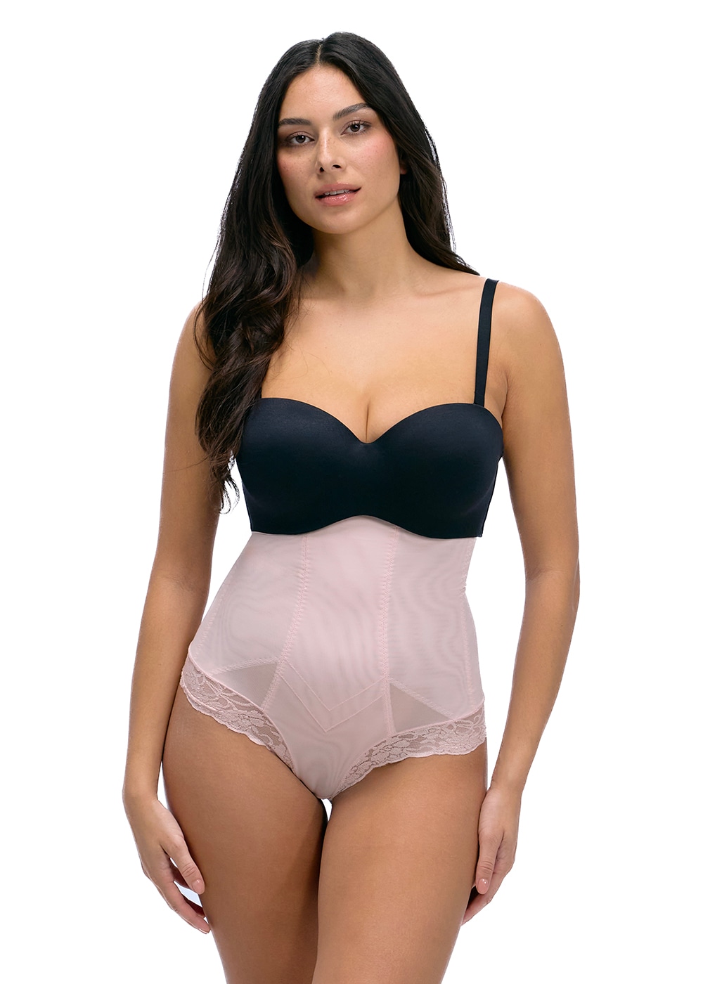 MAGIC Bodyfashion Shapingstring "Super Control Hi-Thong" mit eleganter, weicher Spitze