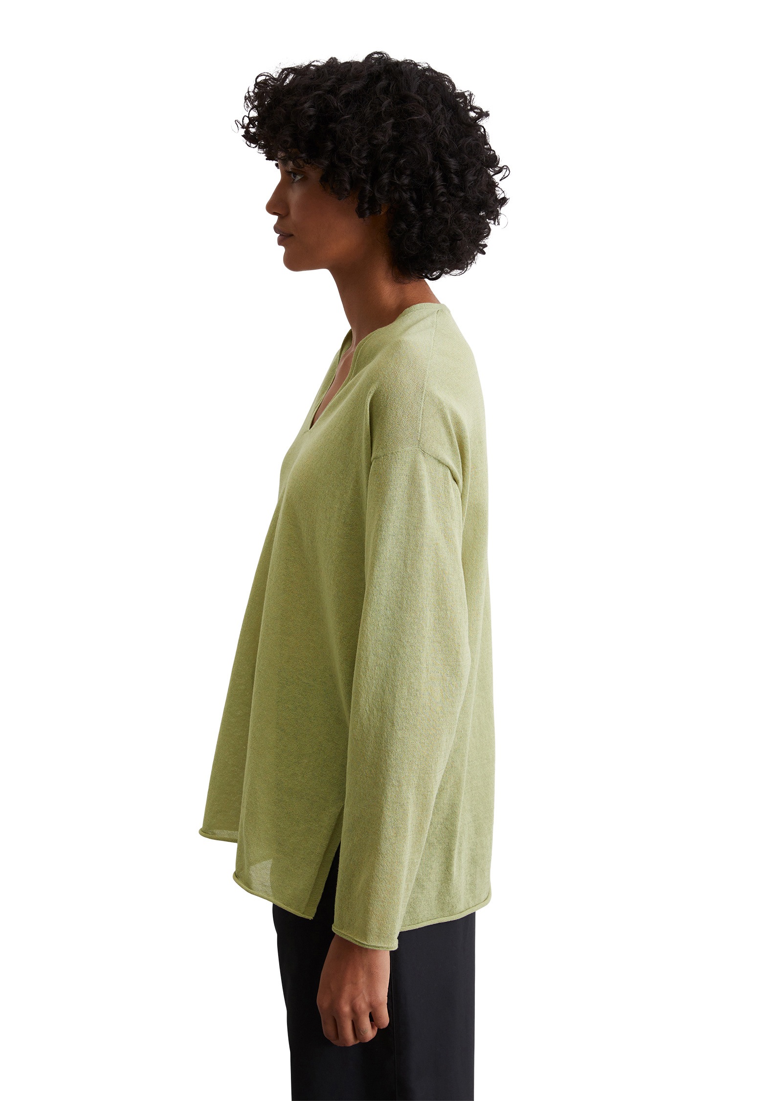 Marc OPolo Strickpullover "aus Organic-Cotton-Mix" günstig online kaufen