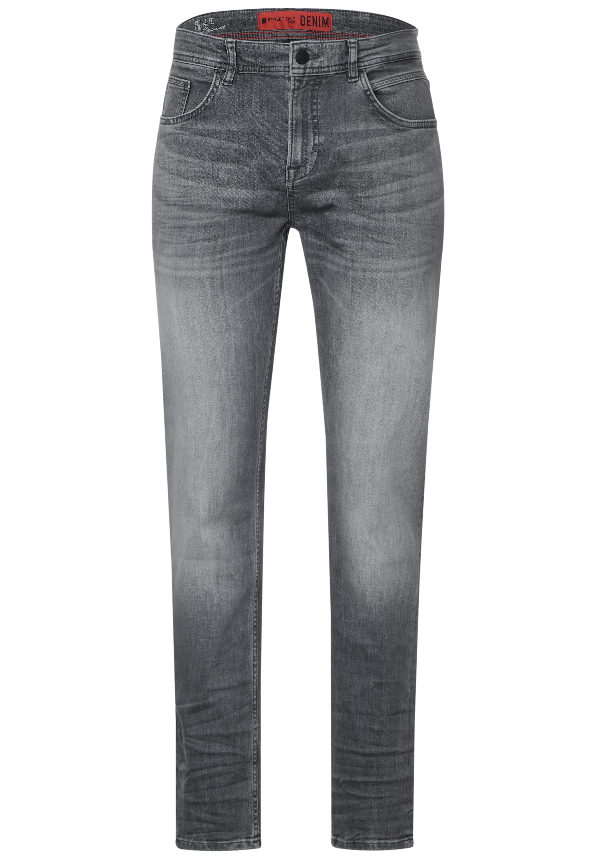 STREET ONE MEN Gerade Jeans, 5-Pocket-Style