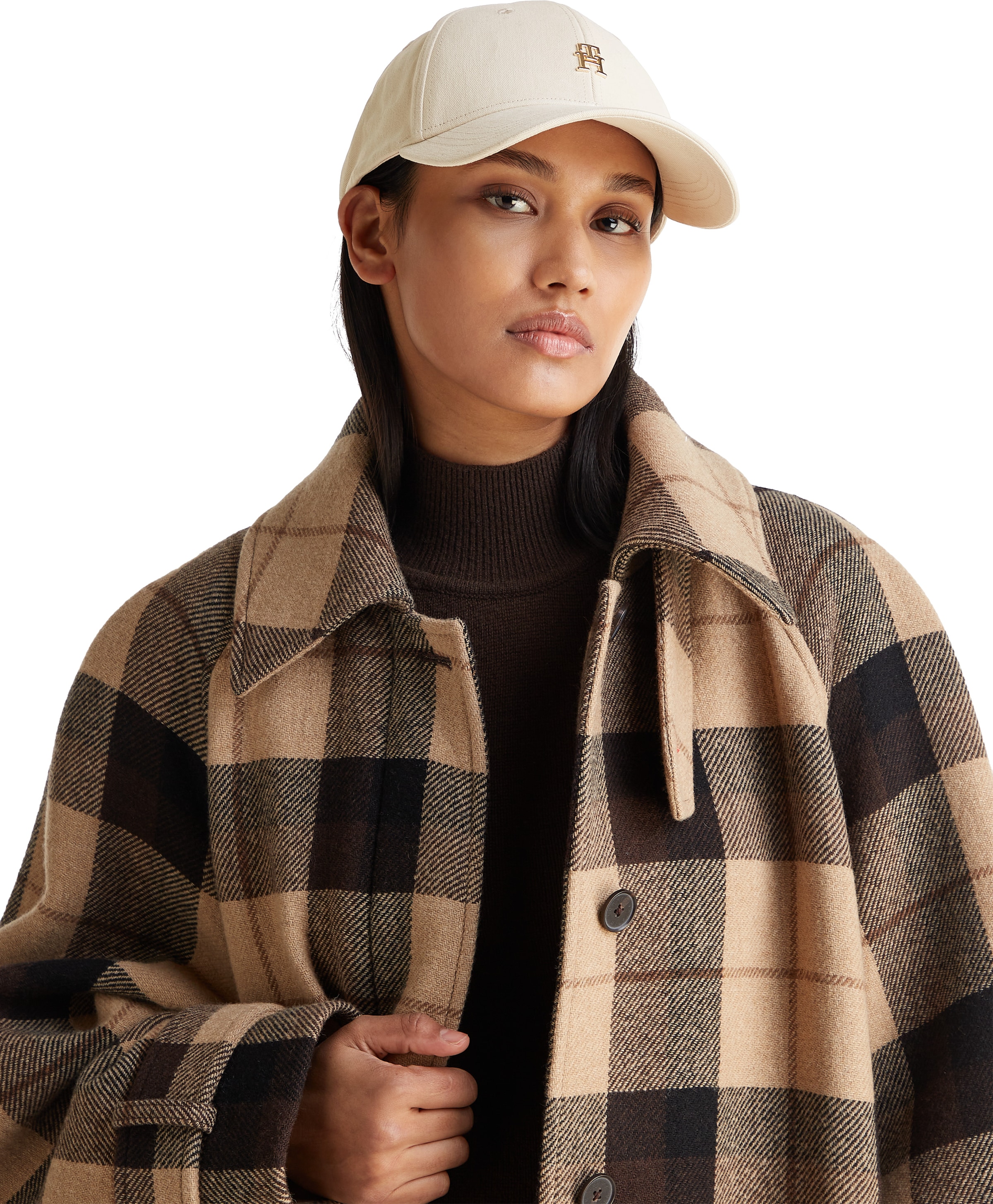 Tommy Hilfiger Baseball Cap "ELEVATED CHIC CAP" Mit festem Schirm günstig online kaufen