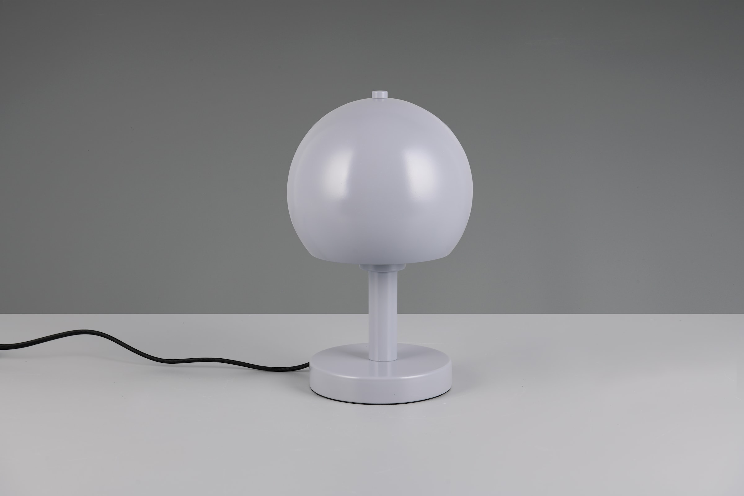 Leonique Tischlampe »Christelle, Deko Tischleuchte mit Metallschirm Ø 18cm Höhe 29cm«, 1 flammig, Leuchtmittel E27 | Leuchtmittel wechselbar, exkl 1x E27 max 10W, indirektes Licht, Lichtaustritt nur nach unten