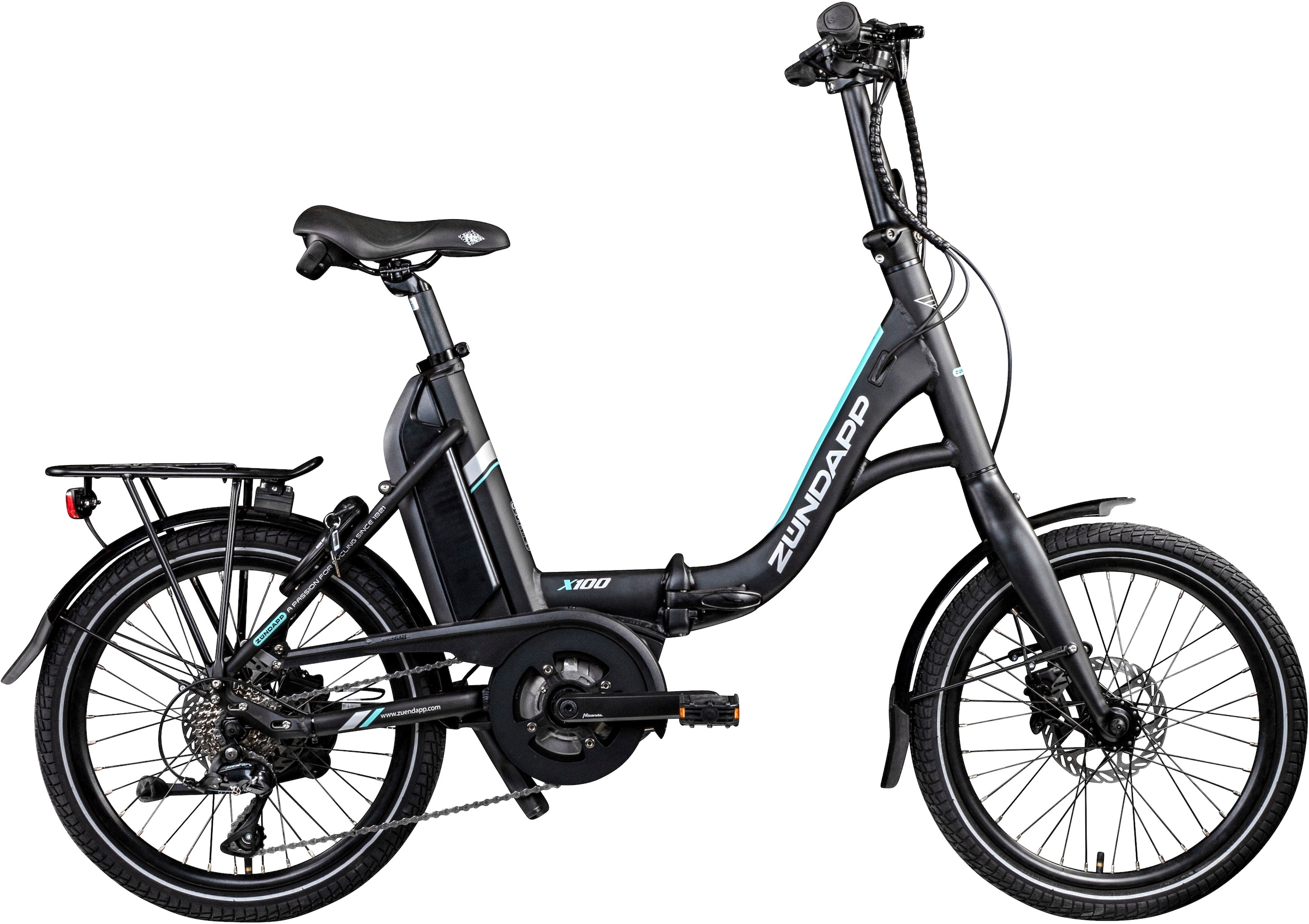 Zündapp E-Bike »X100«, 9 Gang, Shimano, Sora, Mittelmotor 250 W