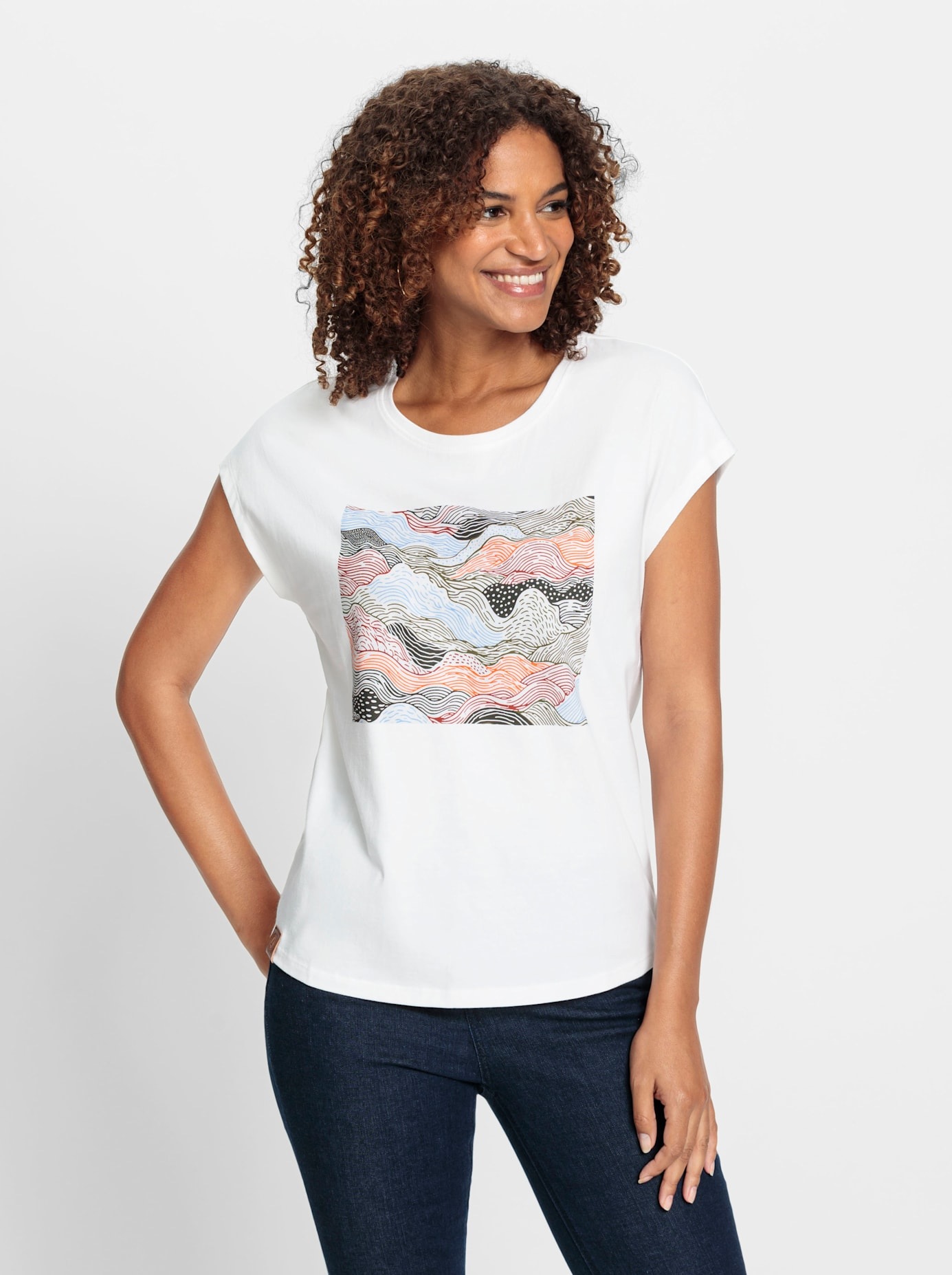 Casual Looks Kurzarmshirt "Shirt" 1 Stk. tlg. günstig online kaufen