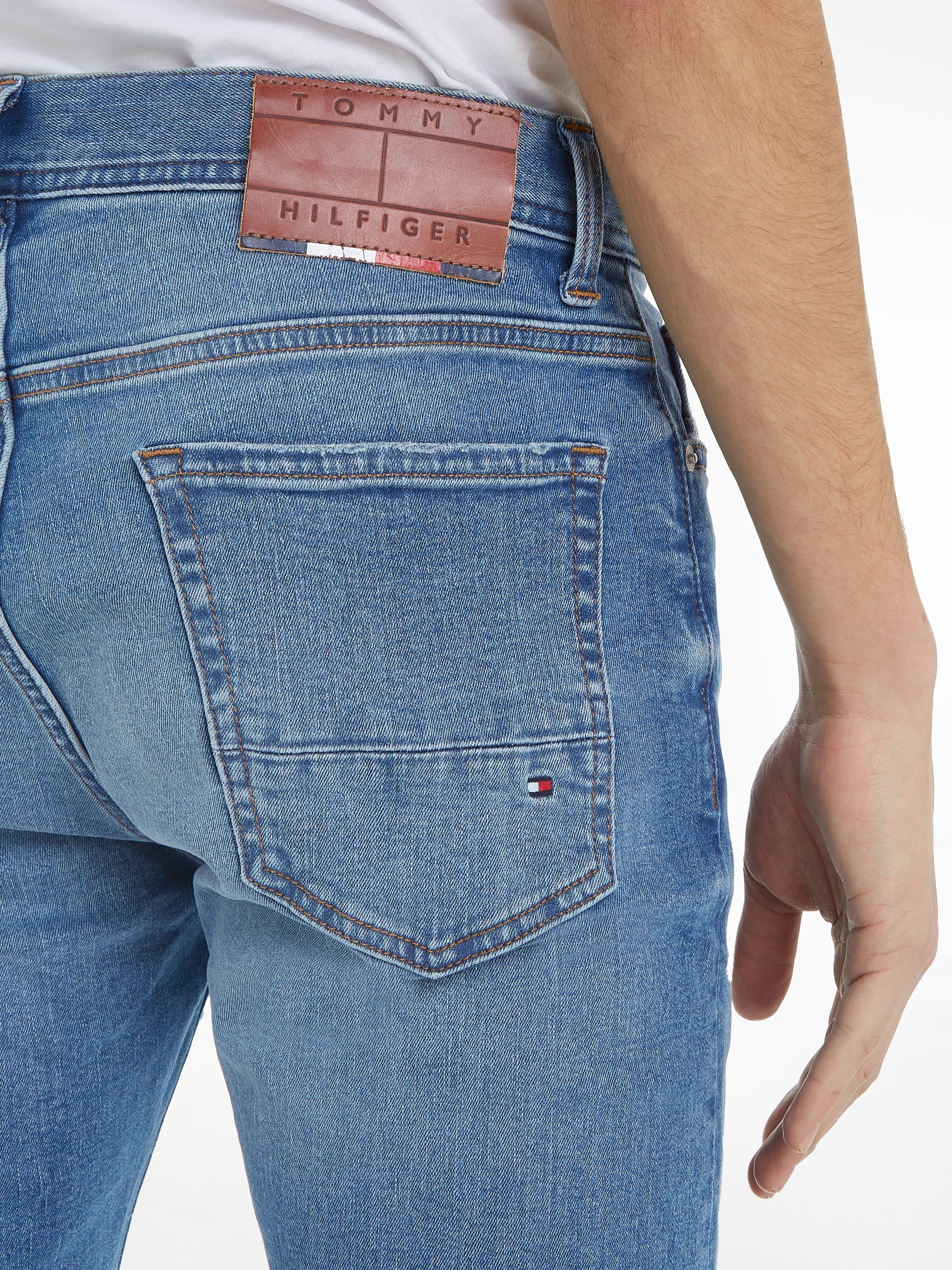 Tommy Hilfiger Slim-fit-Jeans »WCC BLEECKER TH FLEX« ▷ für | BAUR | Jeans