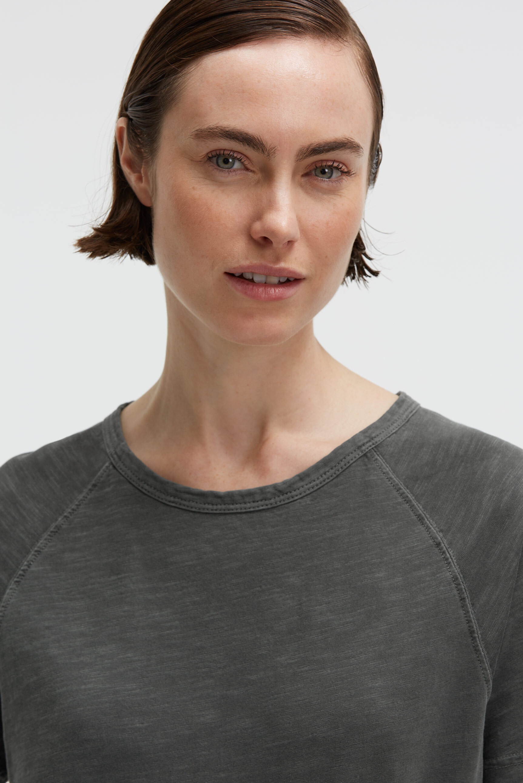 SENSES.THE LABEL Rundhalsshirt aus Baumwolle