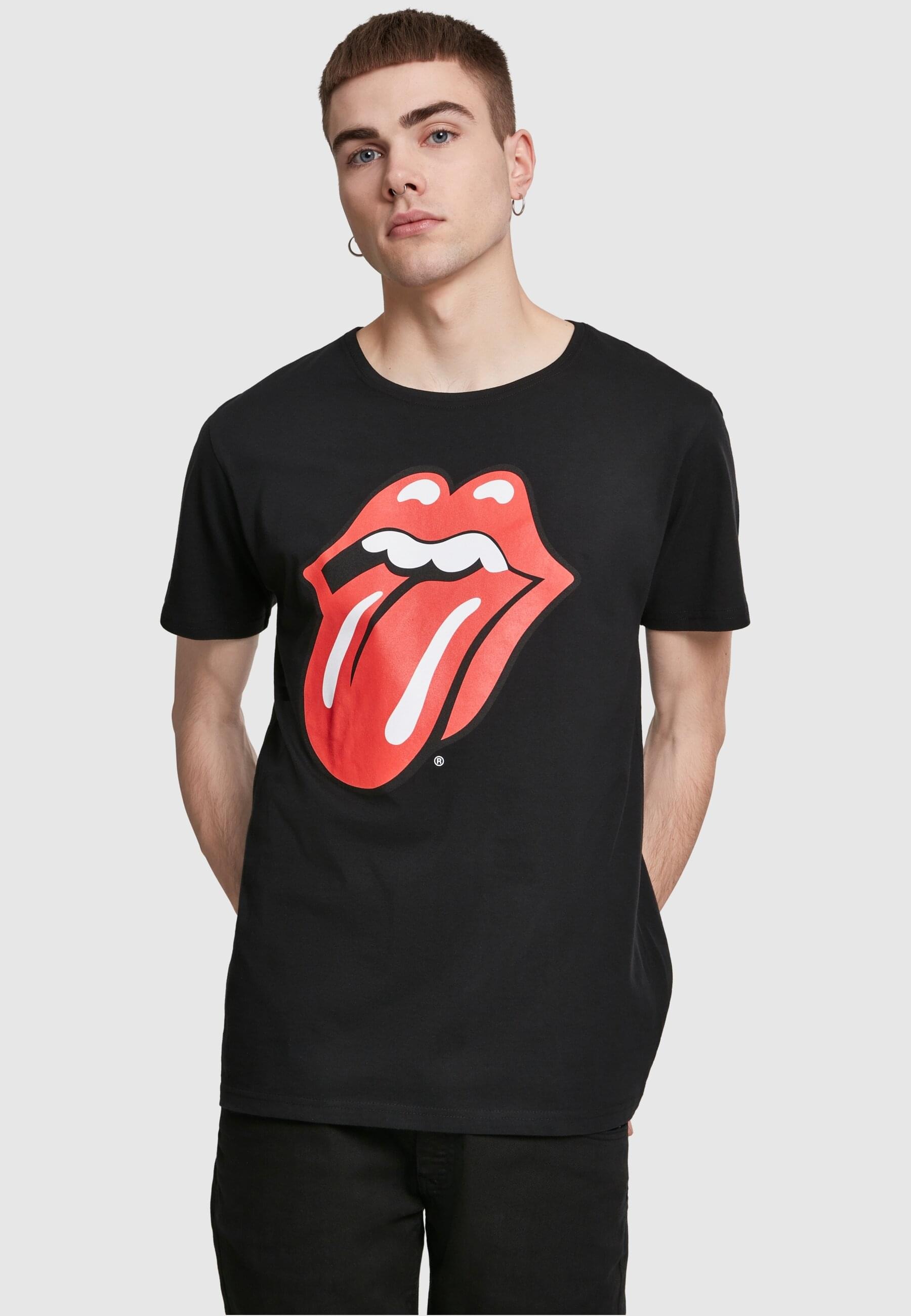 Merchcode T-Shirt »Merchcode Herren Rolling Stones Tongue Tee«, (1 tlg.)