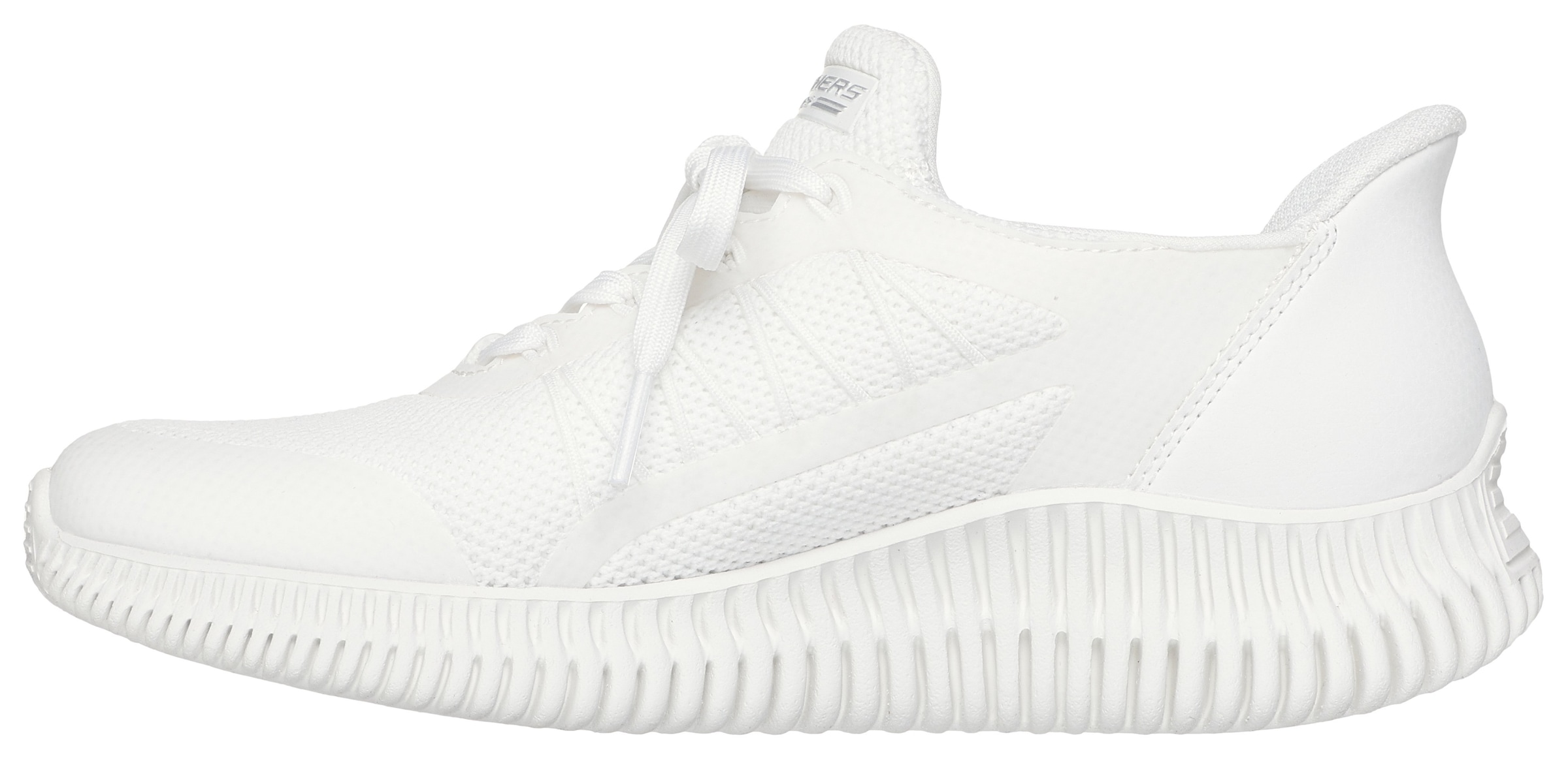 Skechers Sneaker »BOBS GEO LITE«, Praxischuh, Freizeitschuh, Komfortschuh mit Slip-ins