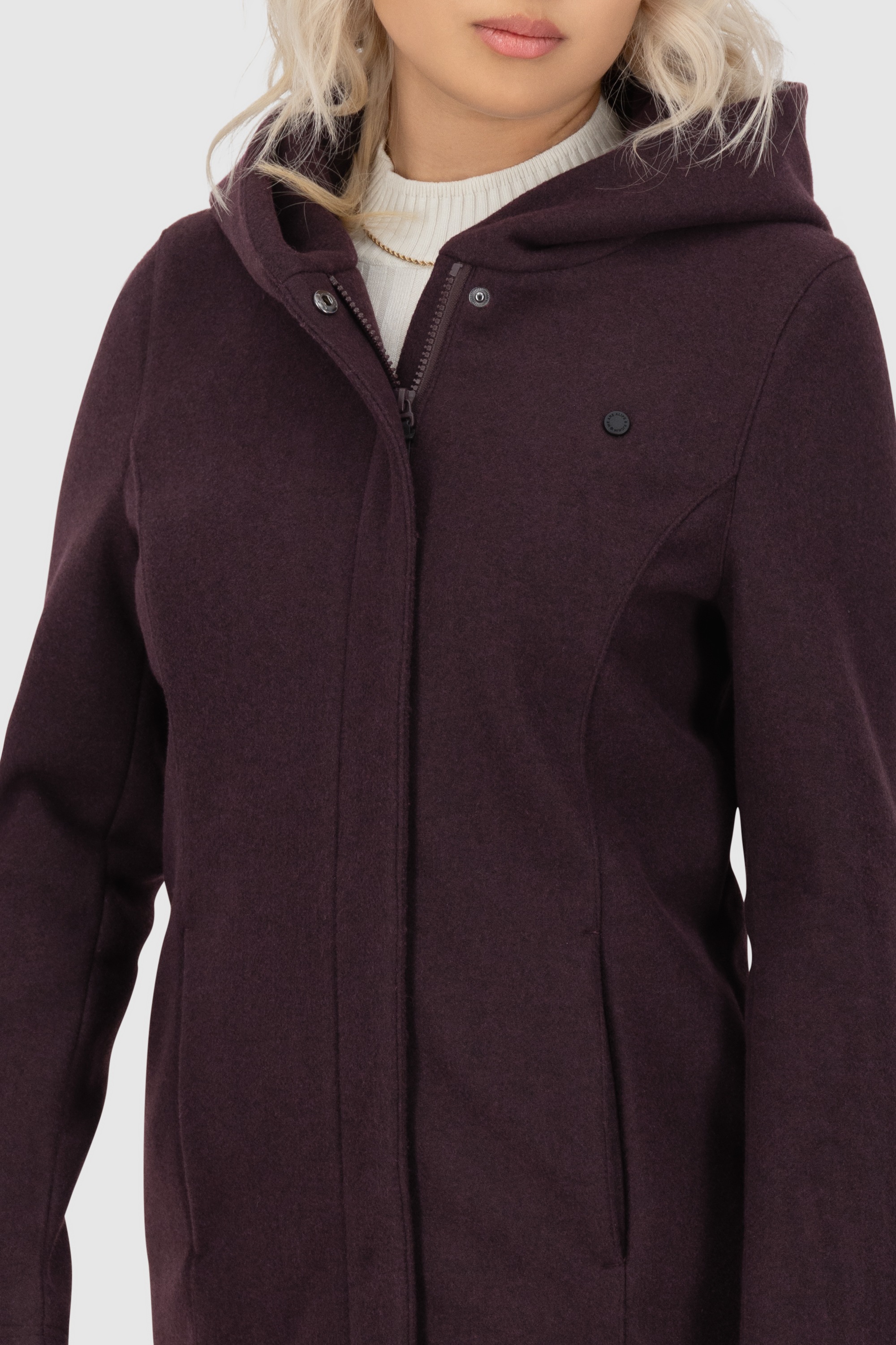 Alife & Kickin Winterjacke »Damen VenedaAK J«, mit Kapuze