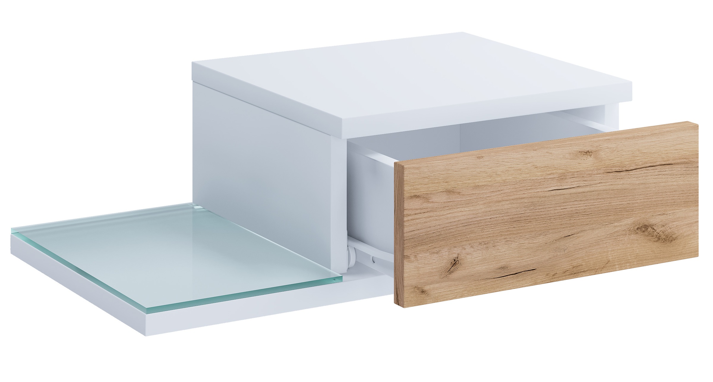 VCM Nachttisch »Design Wandschublade Nachttisch Regal Konsila M«