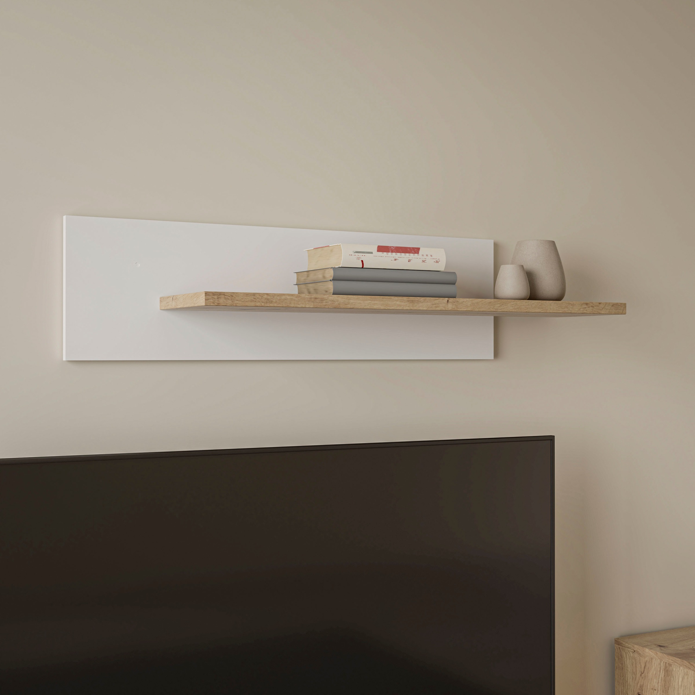 FORTE Wandregal "Wandboard", (B/H/T 101/23,6/21,9 cm), vielseitig einsetzba günstig online kaufen
