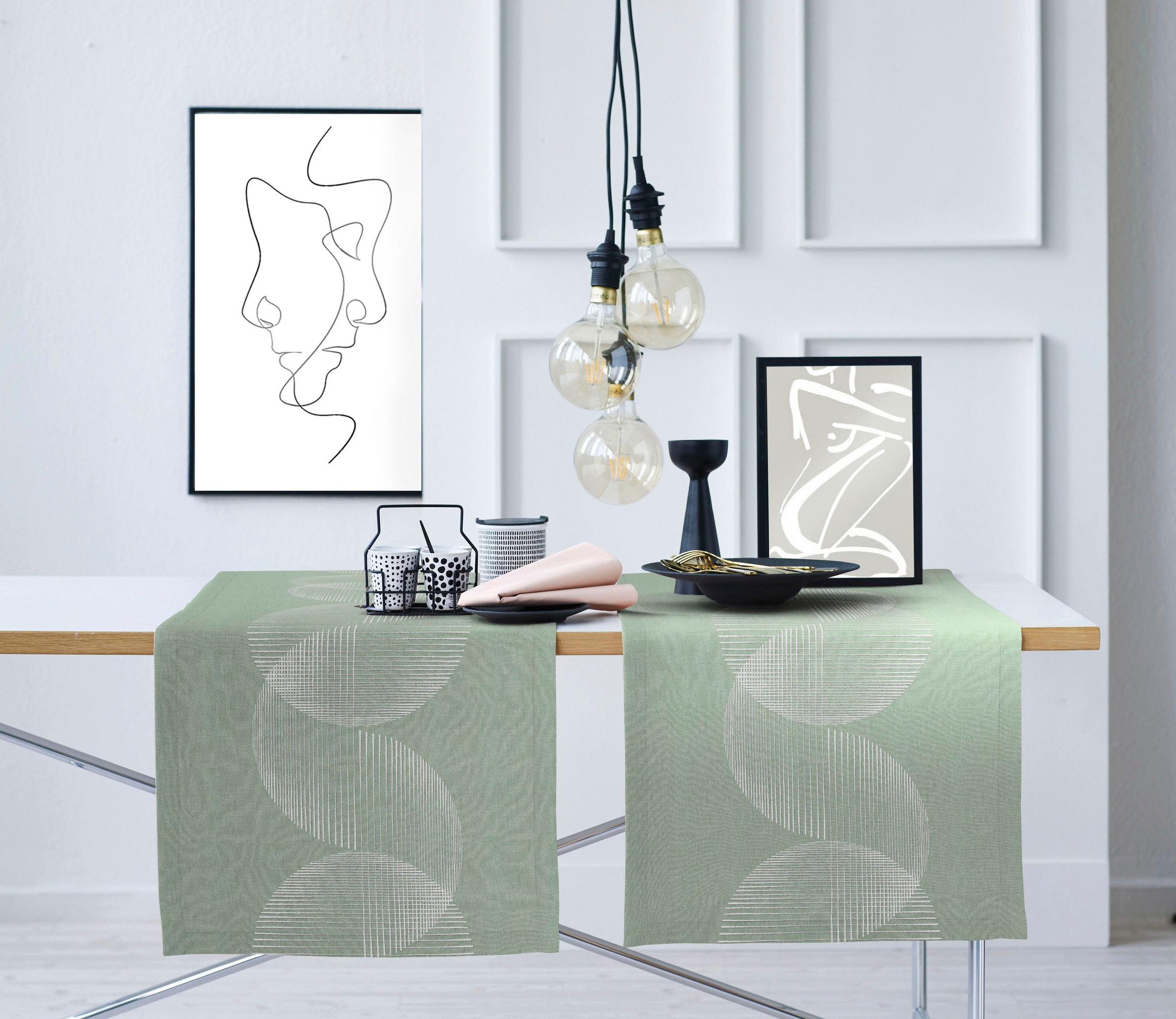 APELT Tischläufer "5702 HERBSTZEIT, Herbstdeko, Herbst" Jacquardgewebe günstig online kaufen