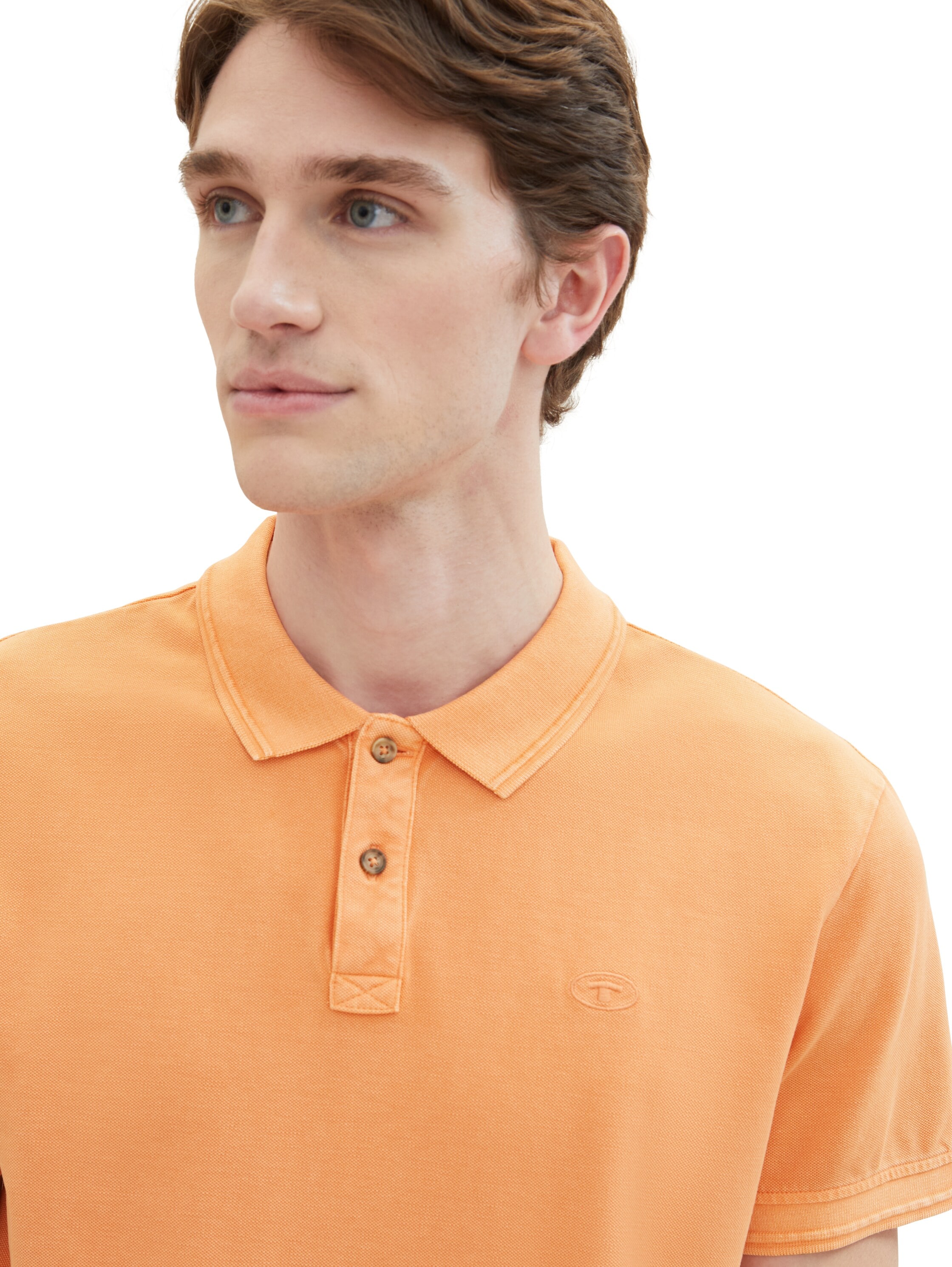 TOM TAILOR Poloshirt, mit Logo Stickerei