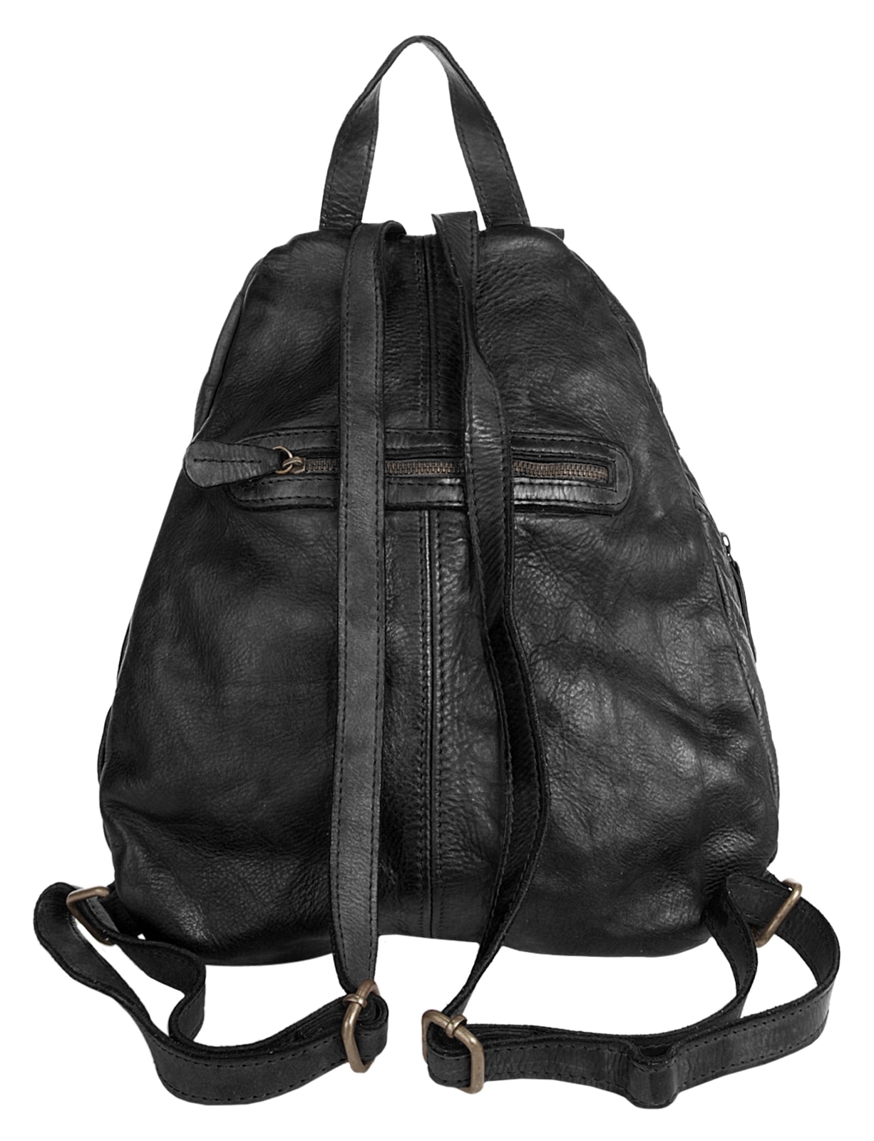 Samantha Look Cityrucksack, echt Leder, Made in Italy