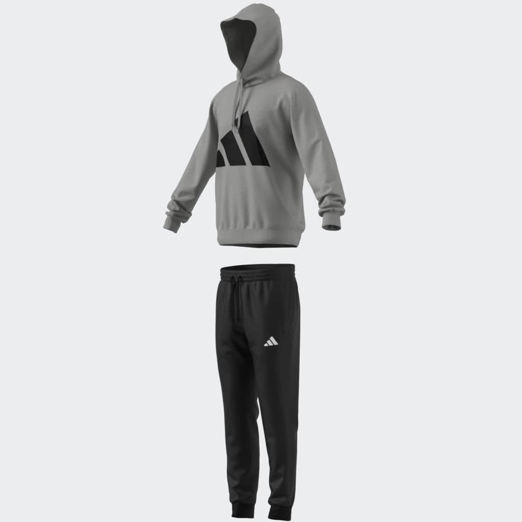 adidas Sportswear Trainingsanzug »M BL FT HD TS«, (2 tlg.), aus weichem French-Terry-Material, Hoodie