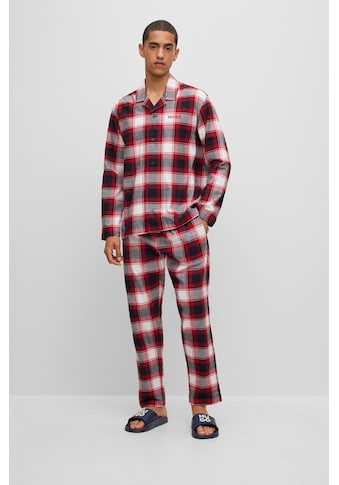 HUGO Pižama »minkštas Check Pyjama« (2 tlg....