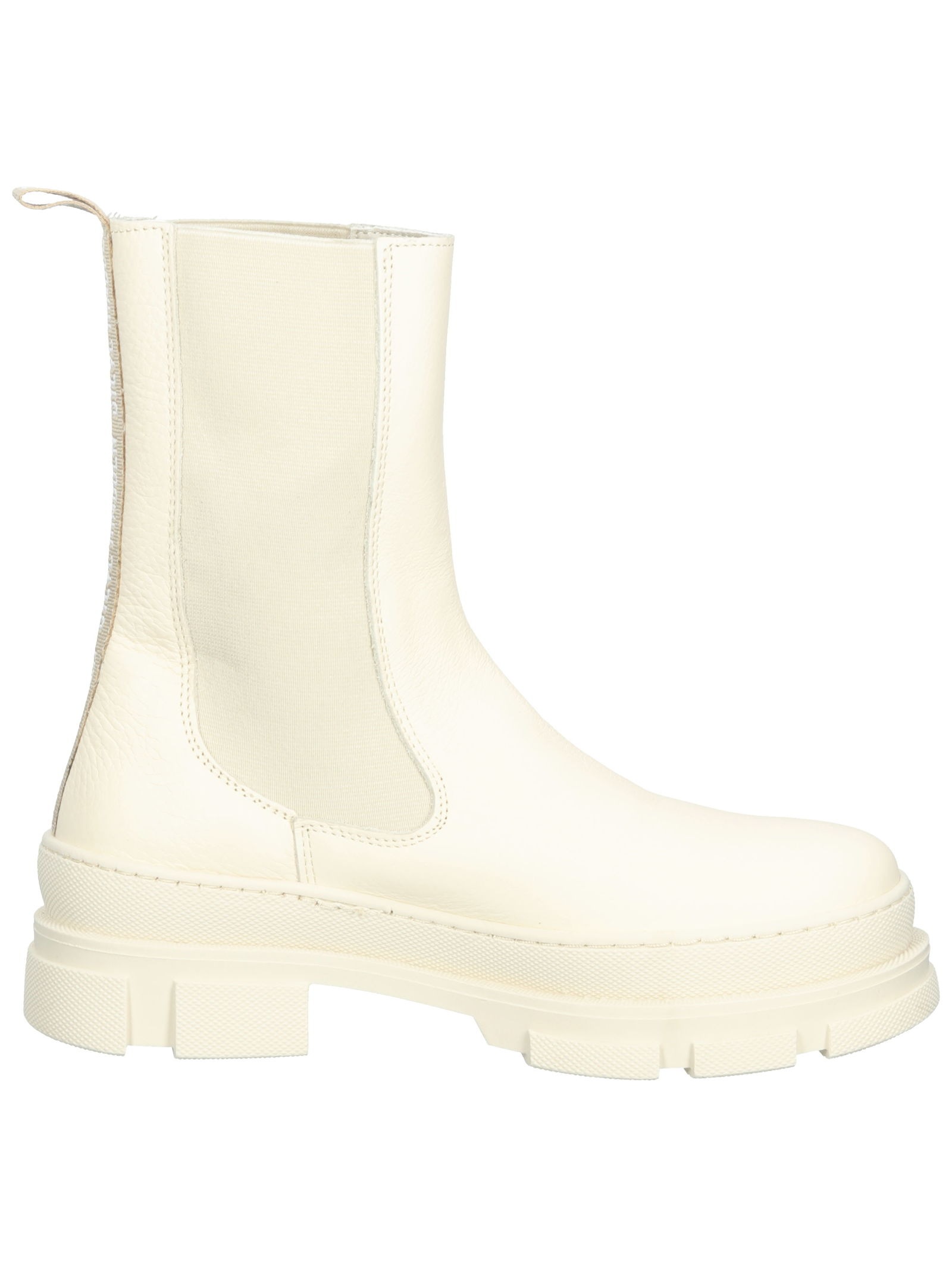 Stiefelette STEVE MADDEN "STEVE MADDEN Stiefelette Leder", Damen, Gr. 40, bone, Leder, Schuhe Stiefelette 3