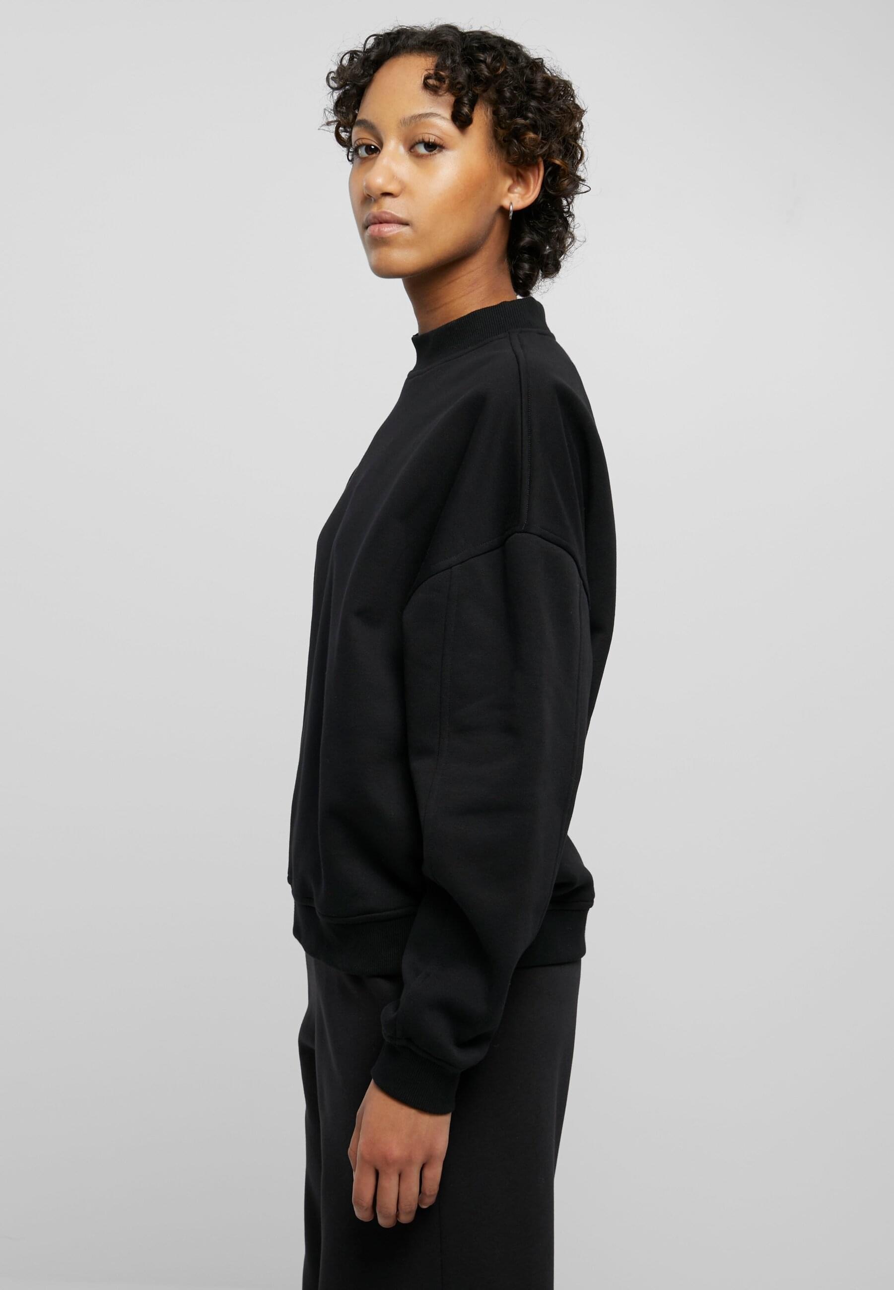 URBAN CLASSICS Sweater »Urban Classics Damen Ladies Oversized Organic Crewneck«