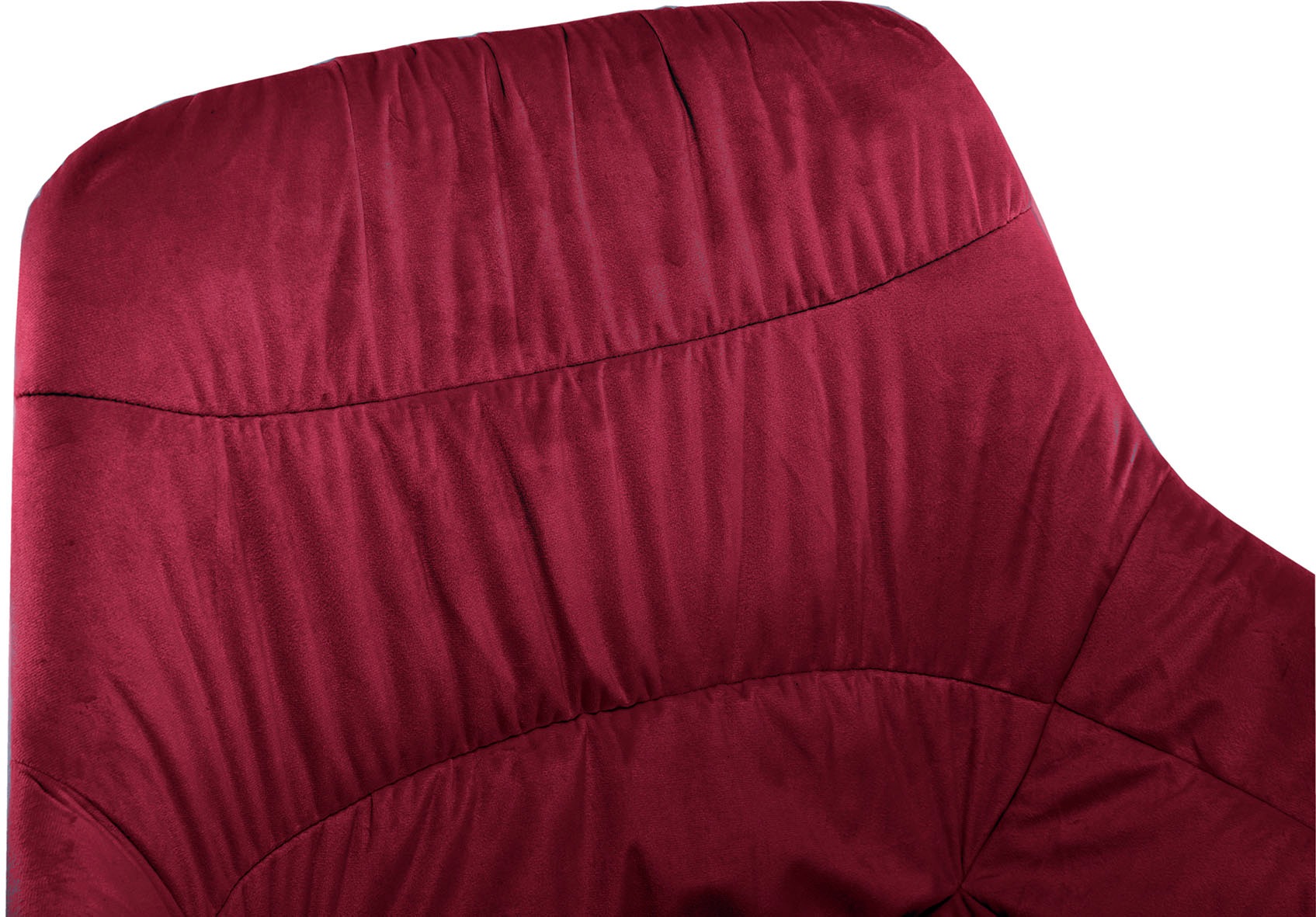 SalesFever Esszimmerstuhl »Rimini Armlehnstuhl: Sitzkomfort fürs Esszimmer«, 1 St., Samtoptik, Esszimmersessel, Rückseite mit Wabensteppung,360° Drehfunktion