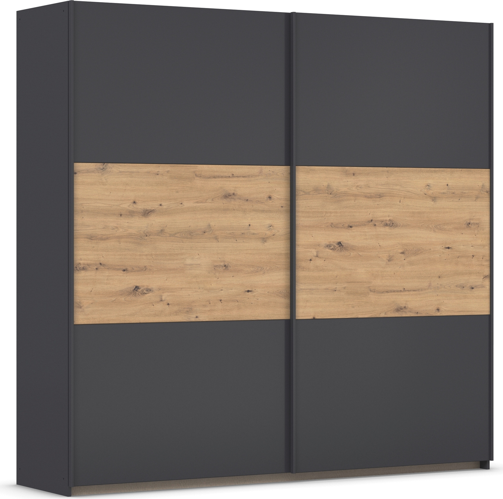 rauch Schwebetürenschrank "Kleiderschrank Schrank Garderobe Garderobenschrank Wäscheschrank NEO" 3 verschiedene Ausstattungen BASIC/CLASSIC/PREMIUM (inkl. SOFT-CLOSE), mit großzügigem Stauraum und vielfältigen Farbkombinationen