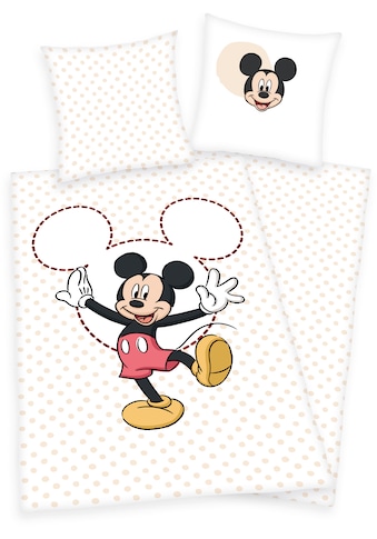 Kinderbettwäsche »Disney Mickey Mouse«, mit tollem Mickey Mouse Motiv