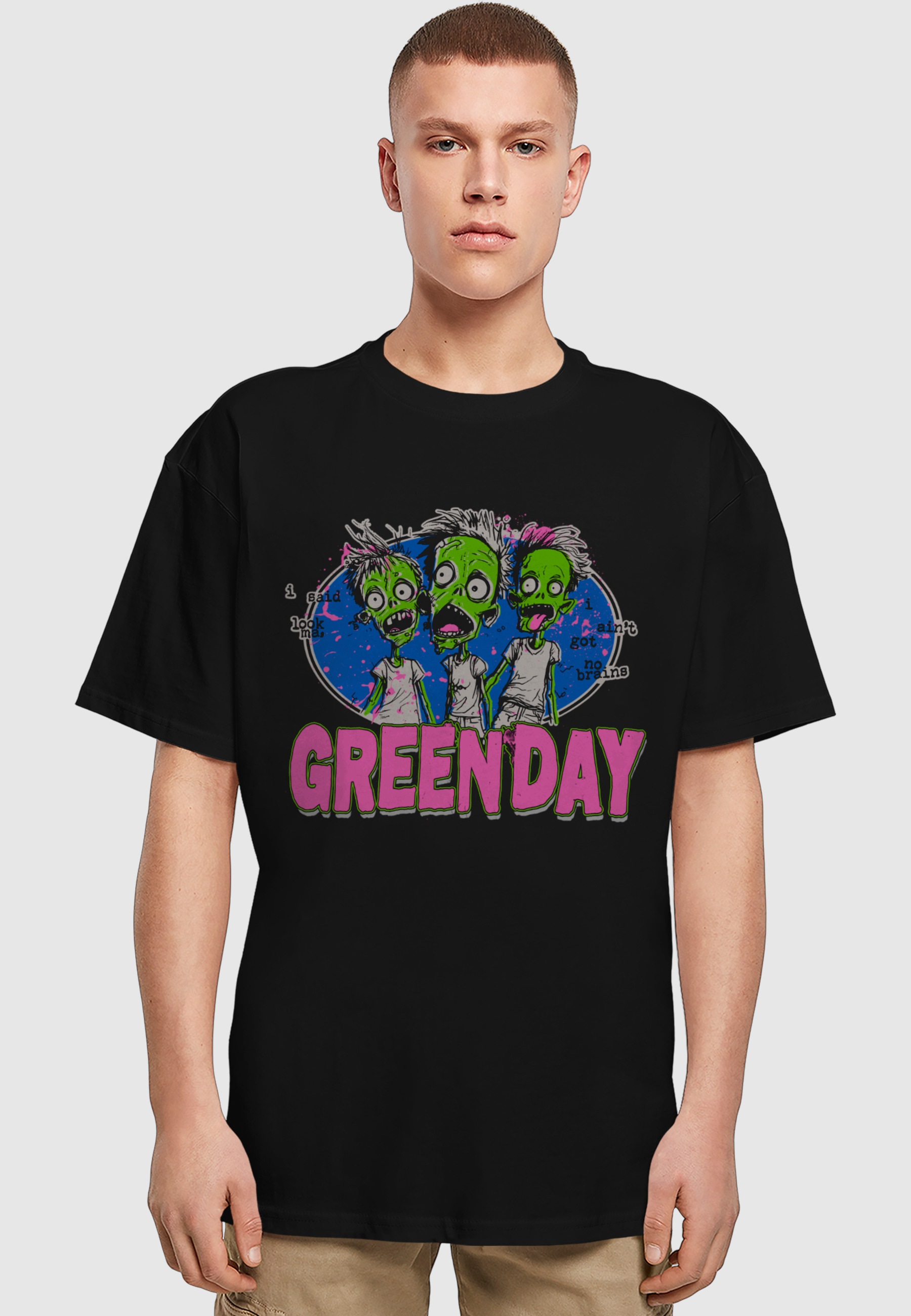 Merchcode T-Shirt »Merchcode Green Day Zombie Oversized Tee« 1 Stk.
