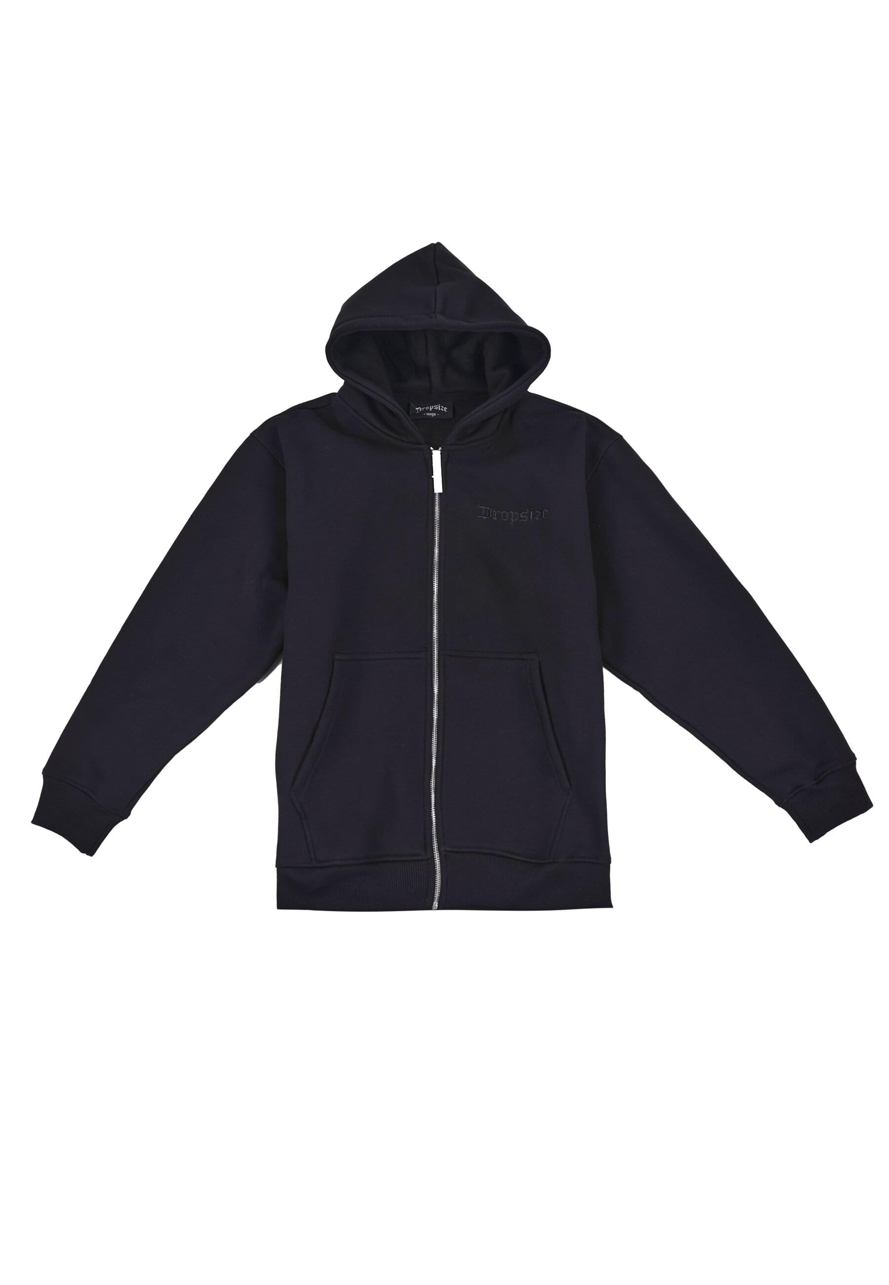 Dropsize Sweatjacke "Dropsize Dropsize REGULAR FIT ZIP-HOODIE" günstig online kaufen