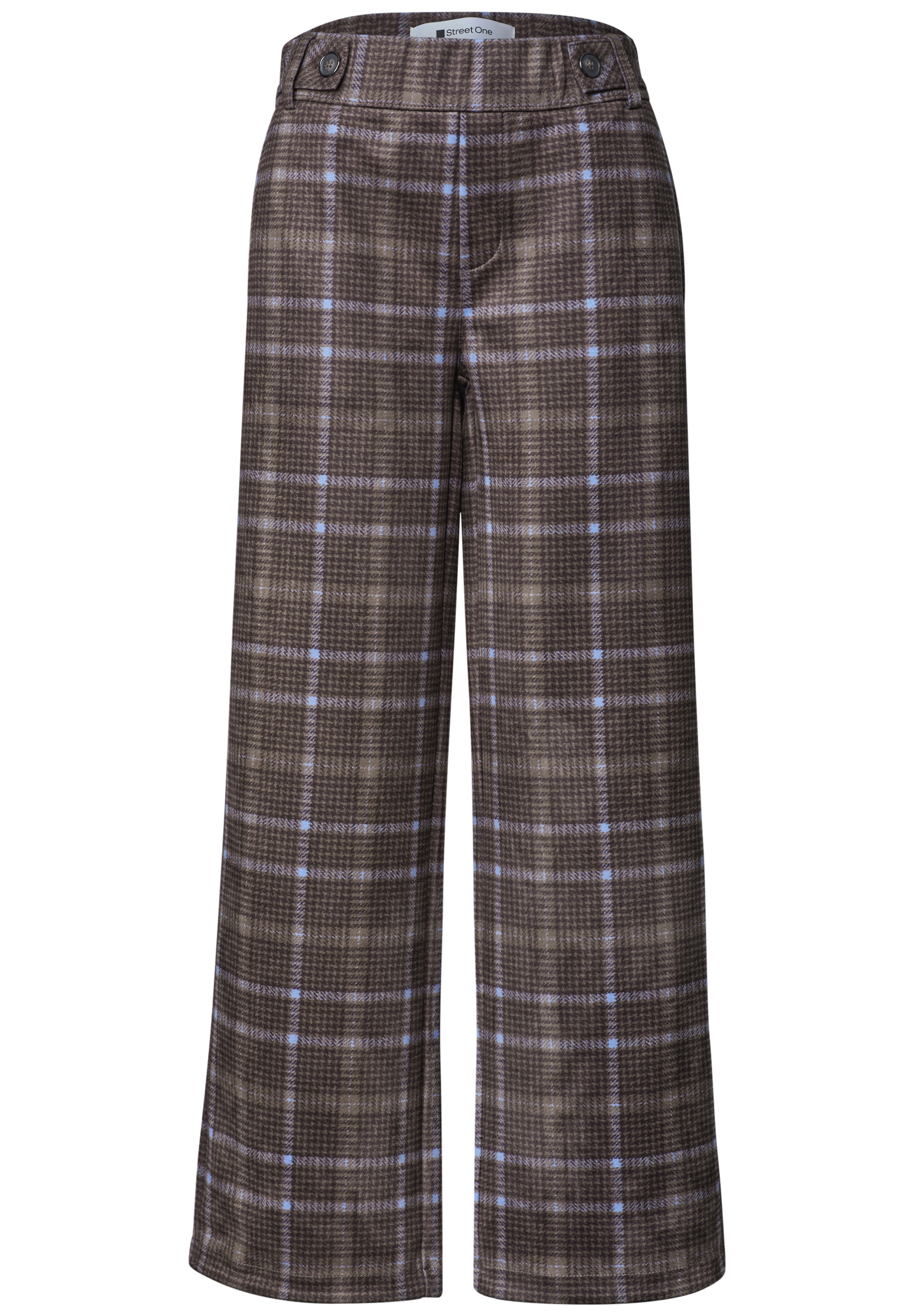 STREET ONE Stoffhose  mit Wide Legs