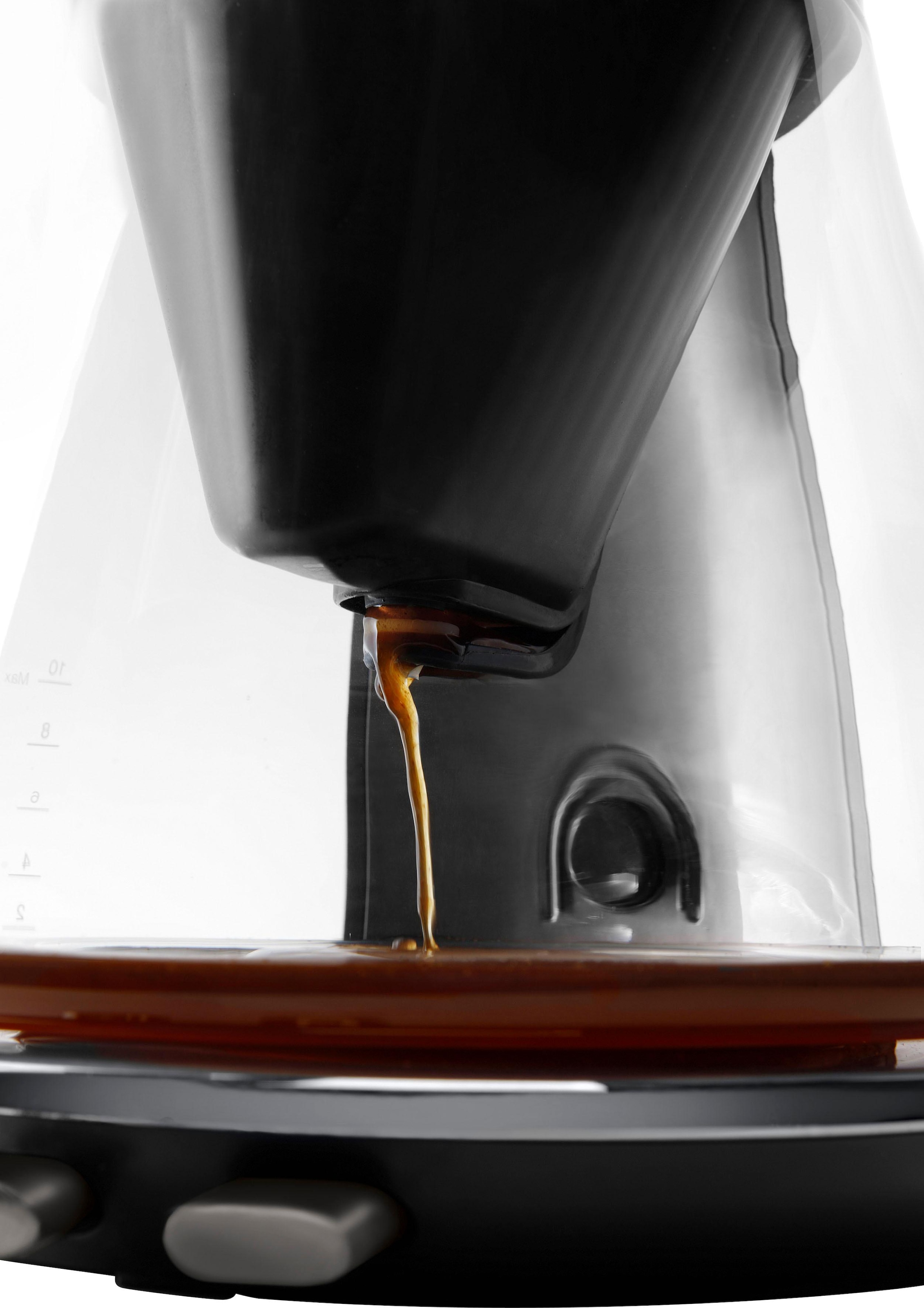 De'Longhi Filterkaffeemaschine »Clessidra ICM 17210«, 1,25 l Kaffeekanne, Papierfilter, nach zertifiziertem ECBE Standard