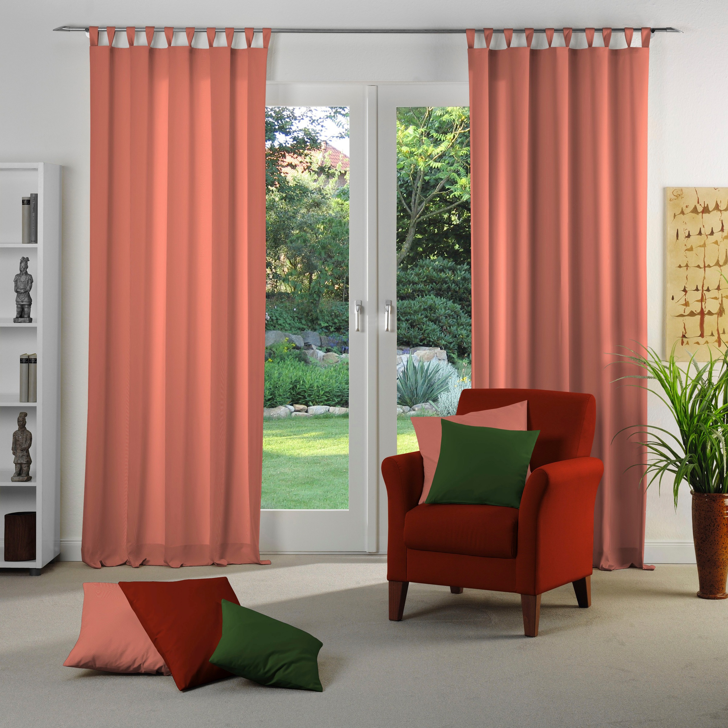 Adam Vorhang "Vorhang Uni Collection Light aus 100 % Bio-Baumwolle, Schlauf günstig online kaufen
