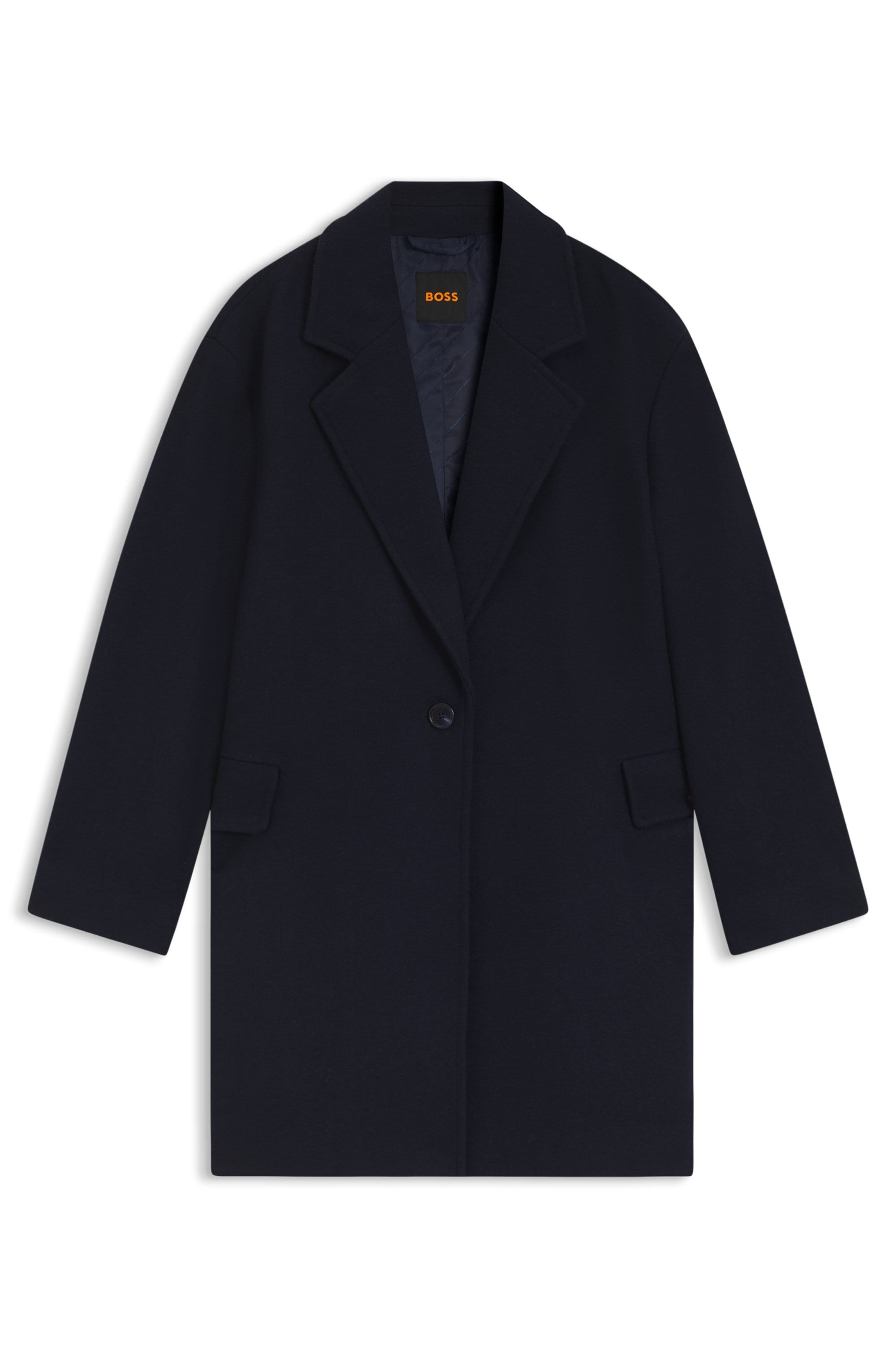 BOSS ORANGE Kurzmantel "Calesara Premium Damenmode", in gerader Passform, W günstig online kaufen