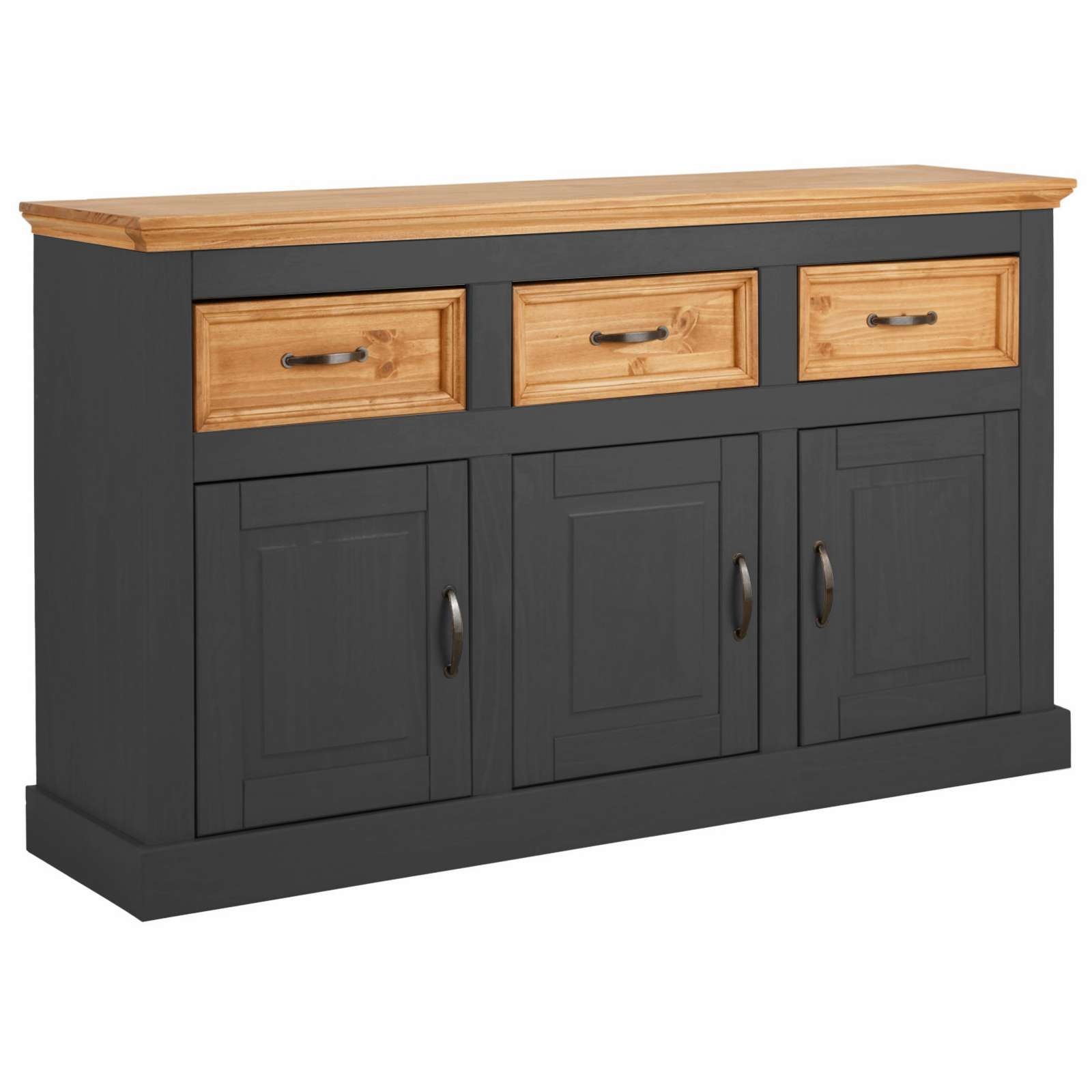 OTTO home Sideboard "Selma" Kommode aus massivem Kiefernholz, Breite 145 cm günstig online kaufen