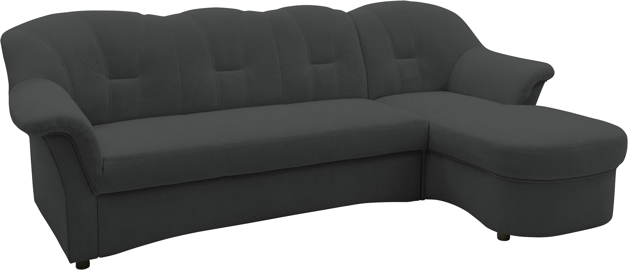 DOMO collection Ecksofa "Flores Schlafsofa, B/T/H: 233/142/86 cm, L-Form", günstig online kaufen