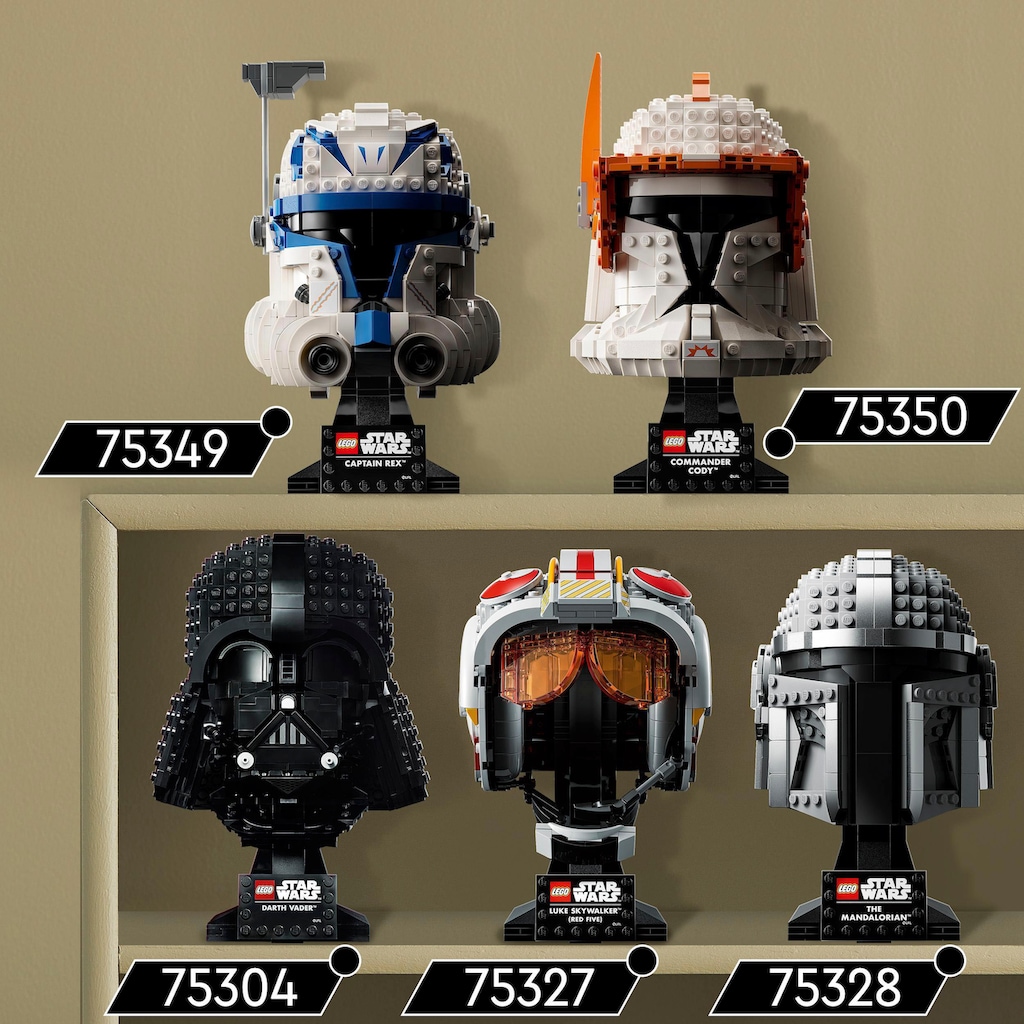 LEGO® Konstruktionsspielsteine »Clone Commander Cody™ Helm (75350), LEGO® Star Wars™«, (766 St.)