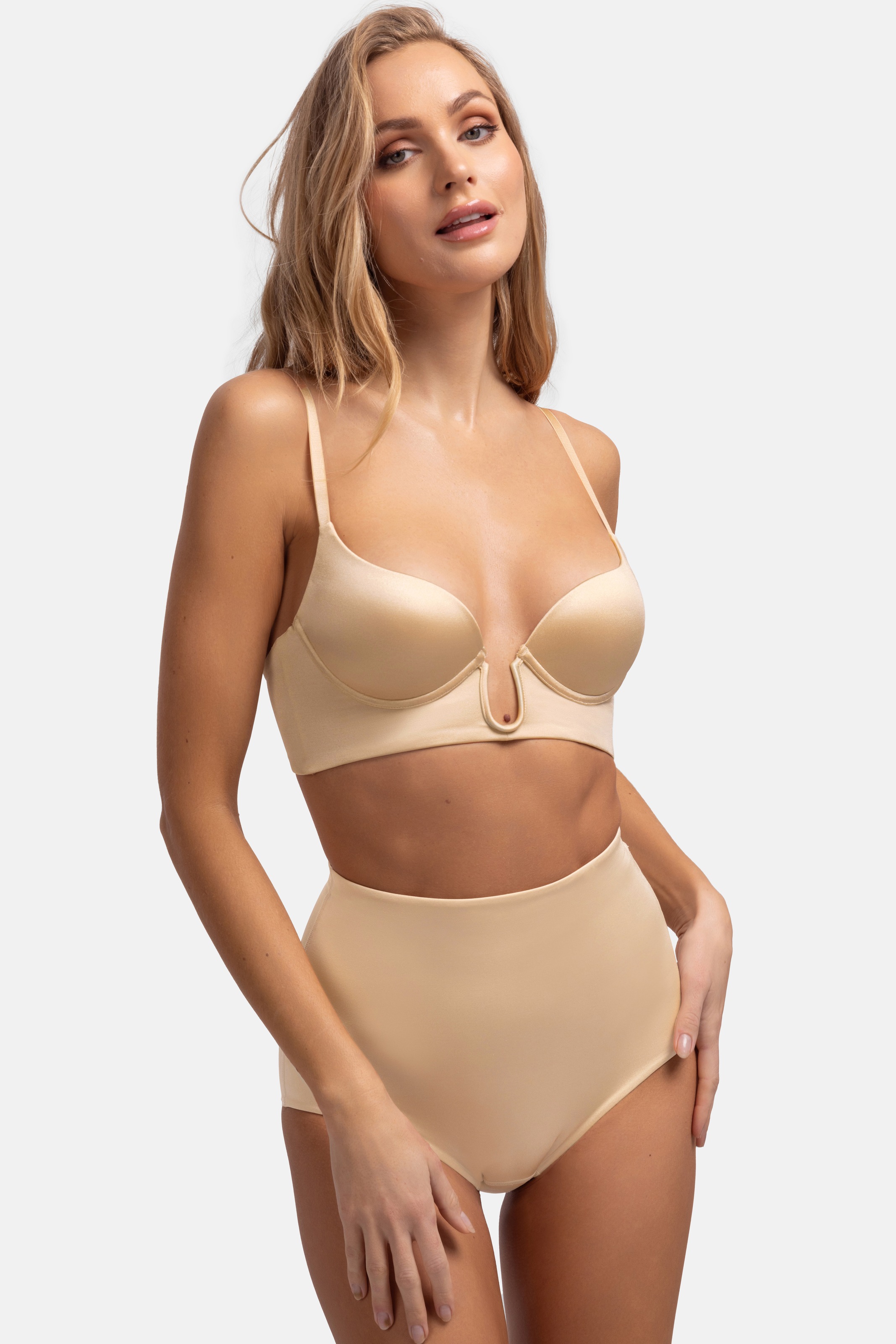 Thumbnail - Dorina Bügel-BH "SUBLIME SCULPT" mit vorgeformten Cups, extra tiefer Ausschnitt