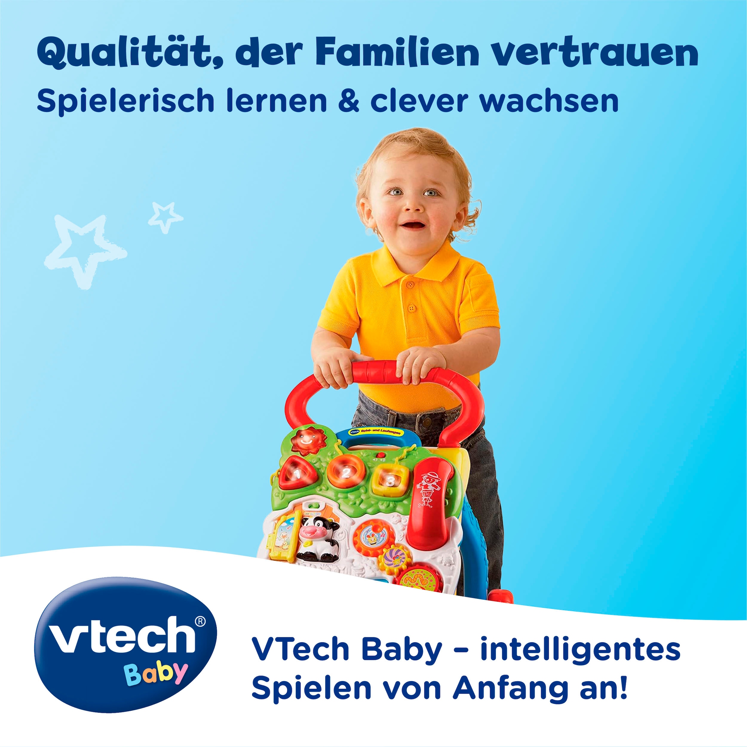 Vtech® Lauflernwagen »VTechBaby, Spiel-und Laufwagen - Special Edition« mit 11 Kindermelodien