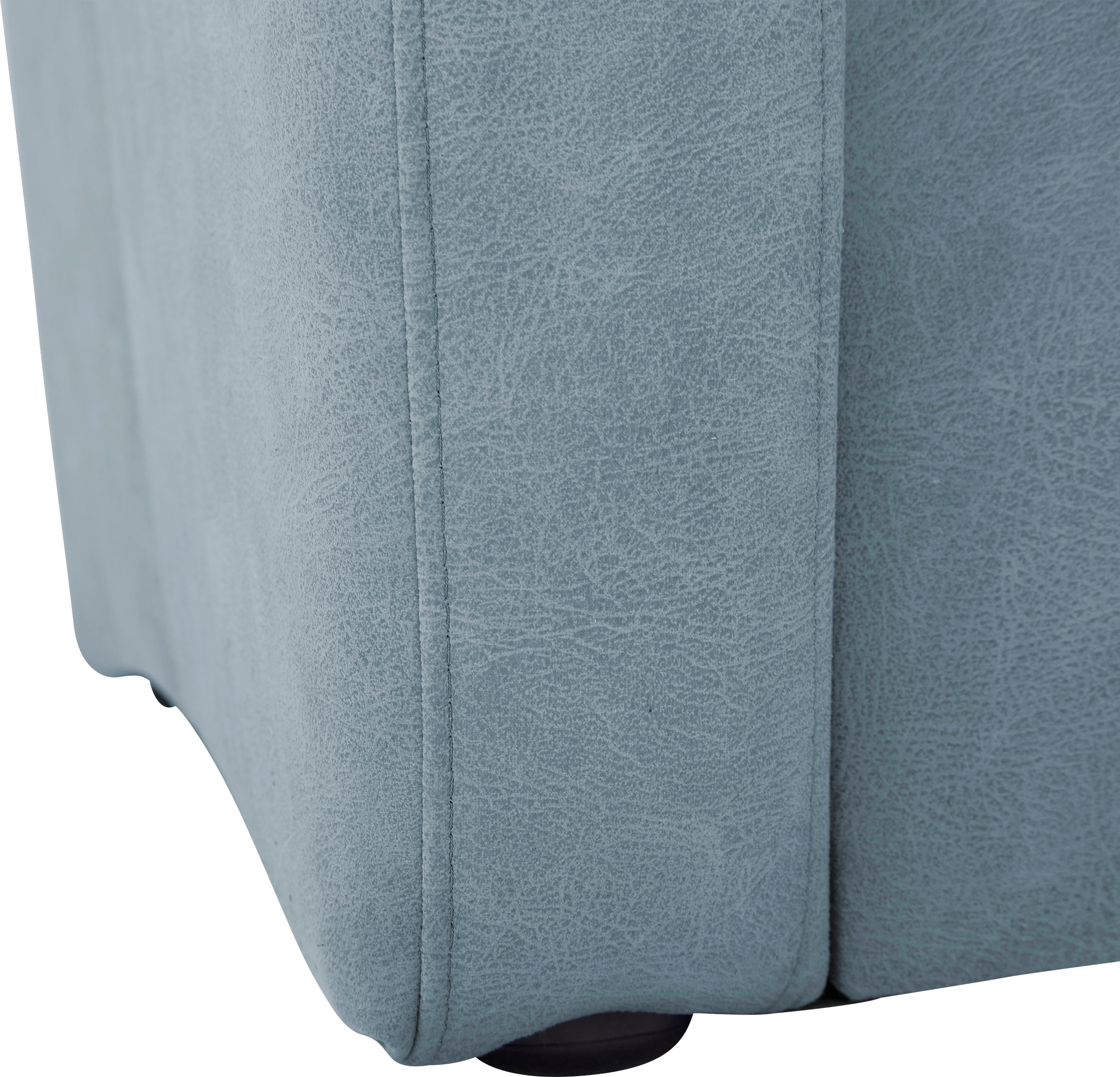 VILLA BECK Ecksofa »Varese L-Form«, (2 St.), Kopfteilverstellung, wahlweise mit Sitzvorzug, in Sitzhöhe 49 cm