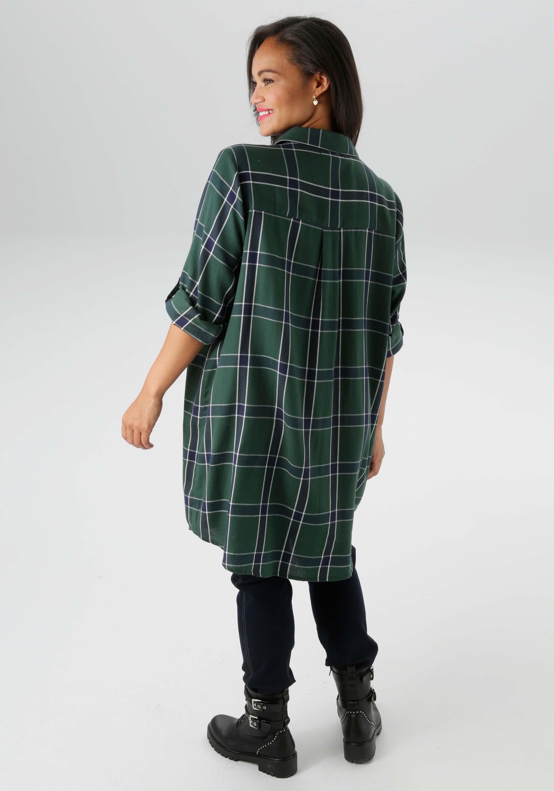 Thumbnail - Aniston PLUS Karobluse in trendigen Karodessin - NEUE KOLLEKTION