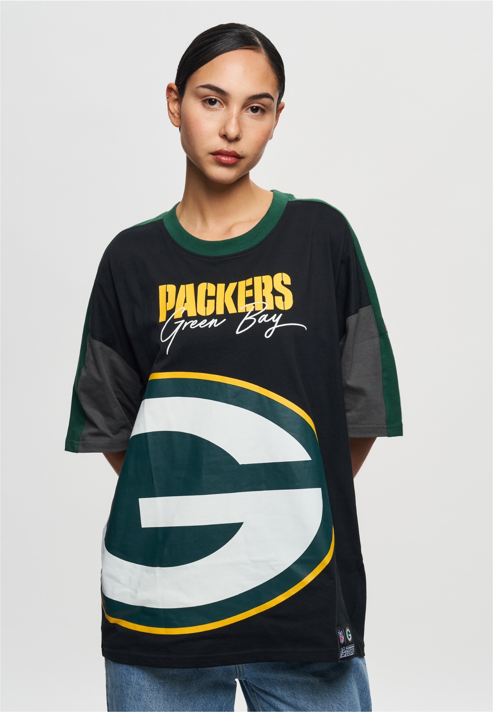Recovered T-Shirt »NFL Packers Bay Cut and Sew Oversized«, für alle Fans der Green Bay Packers