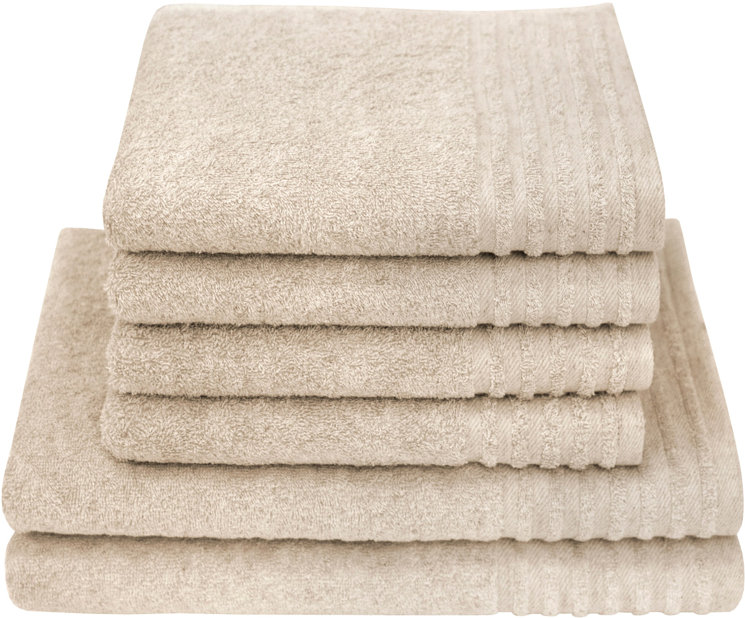 Dyckhoff Handtuch Set "Deep Harmony Energy" Set 6 Stk. Frottier 15% Hanf; 4 günstig online kaufen