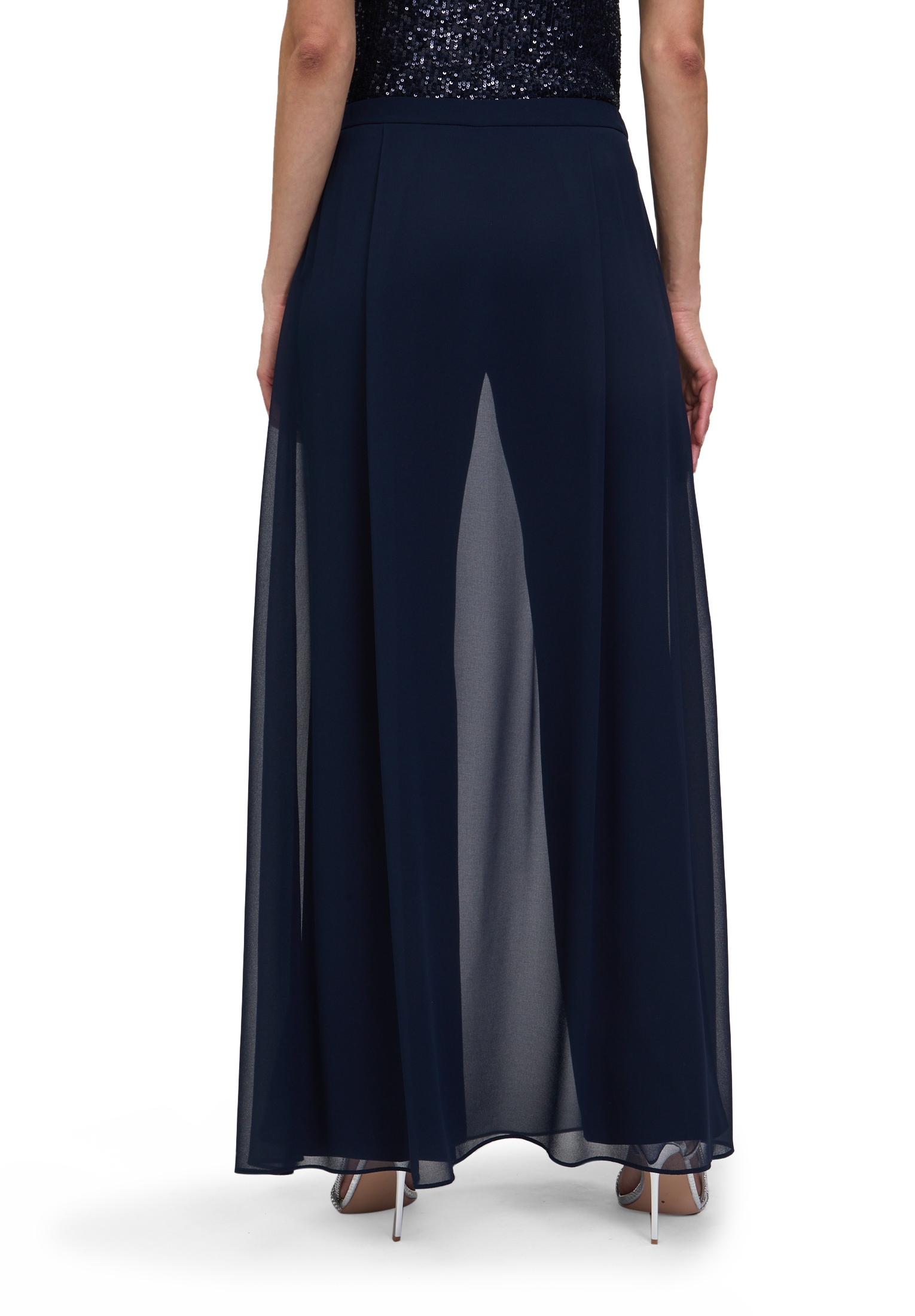 Vera Mont 2-in-1-Hose »Vera Mont Hosenrock mit weitem Bein«, Materialmix