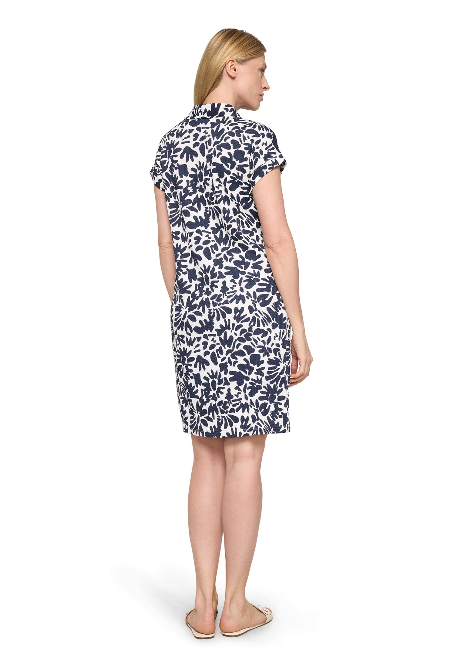 Cartoon Druckkleid »Damen mit überschnittenen Ärmeln« Ohne Tasche