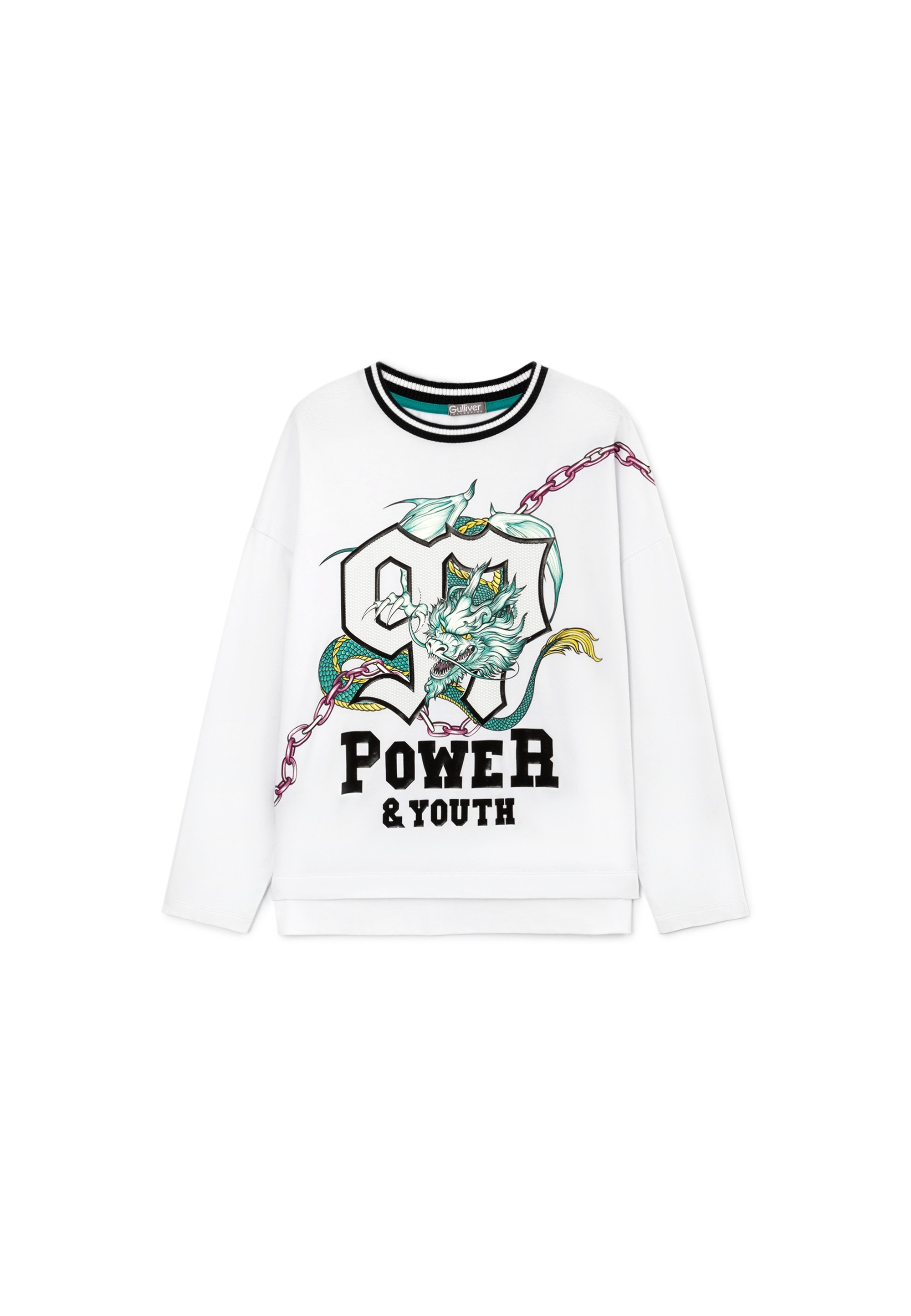 Gulliver Langarmshirt, mit coolem Frontdruck