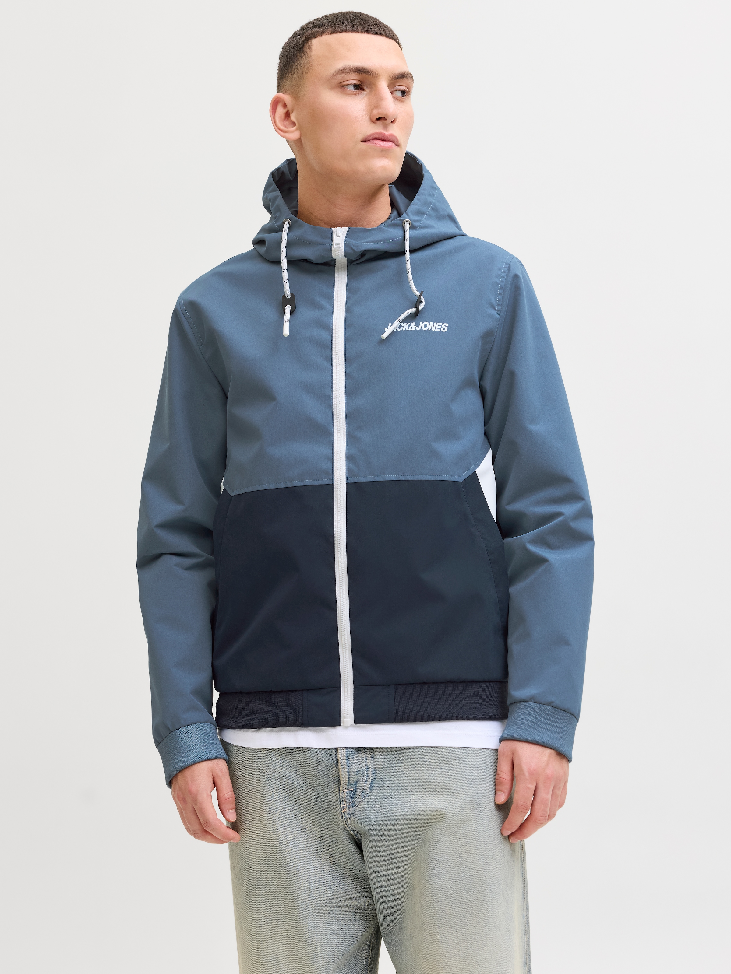 Jack & Jones Blouson "JJERUSH mit Kapuze" mit Kapuze Kunstfaser, regular fi günstig online kaufen